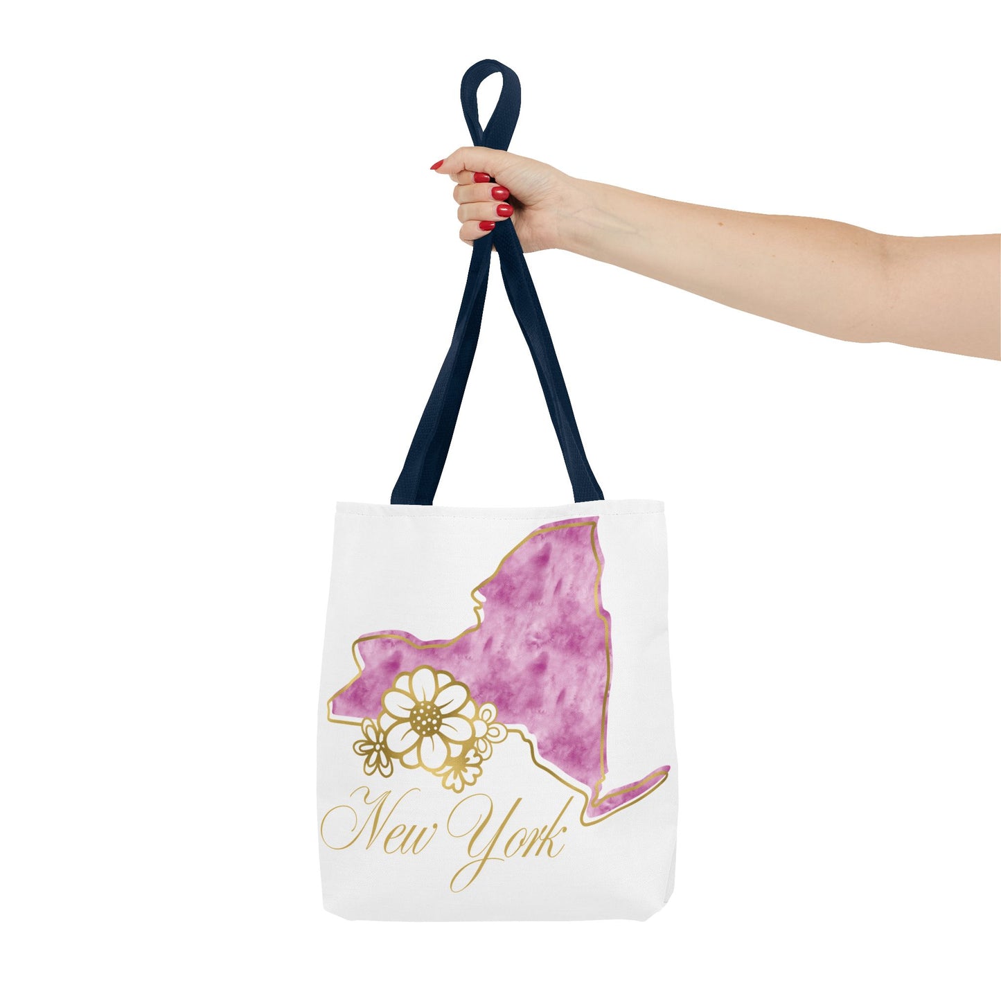 🗽 New York State Floral Tote Bag – Chic, Practical & City Charm 🌸