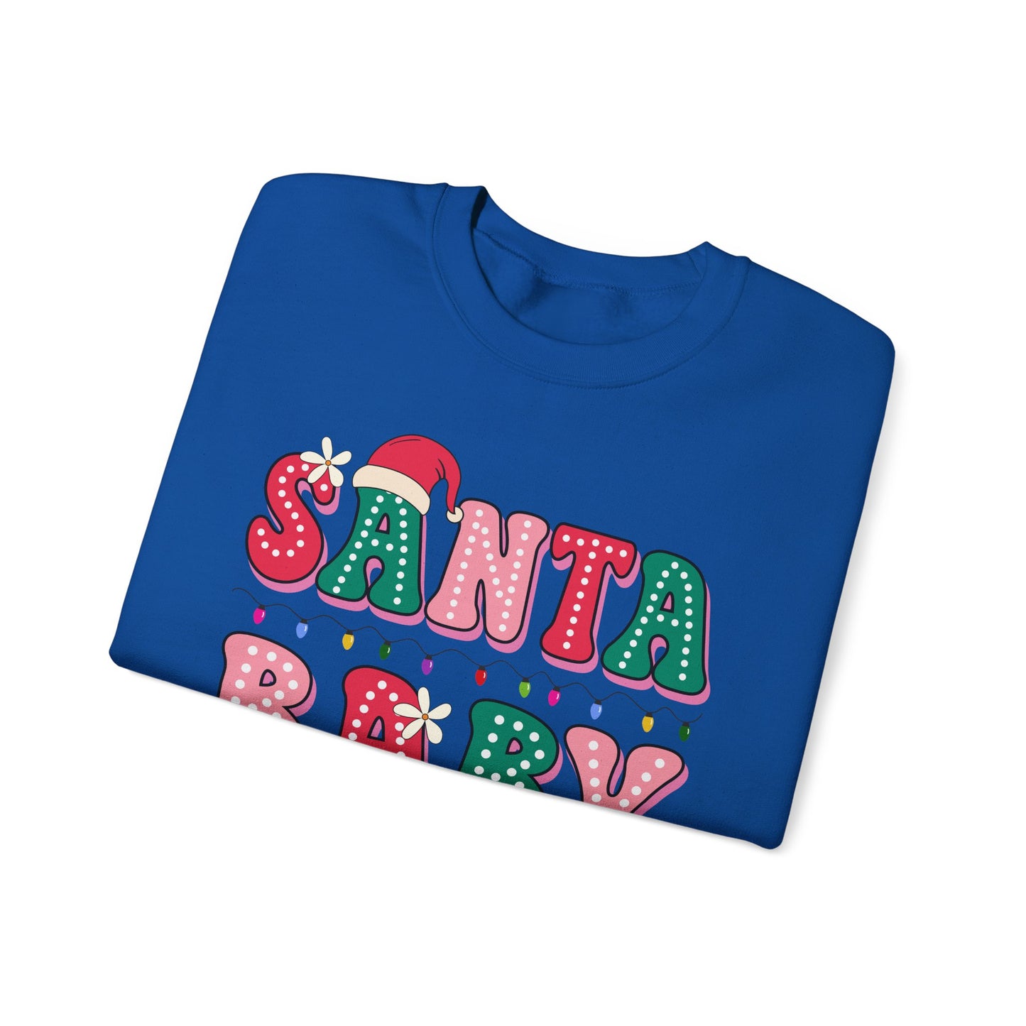 🎅✨ Santa Baby Retro Sweatshirt – Cute & Festive Holiday Style