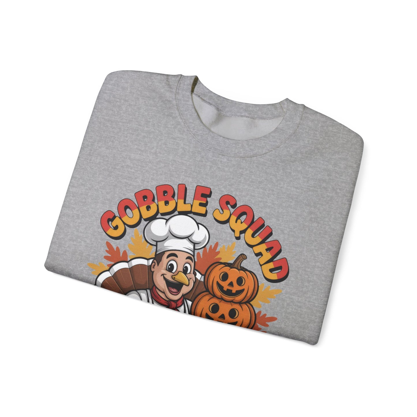 🦃🍂 Gobble Squad Thanksgiving Sweatshirt – Fun Fall Vibes for the Season