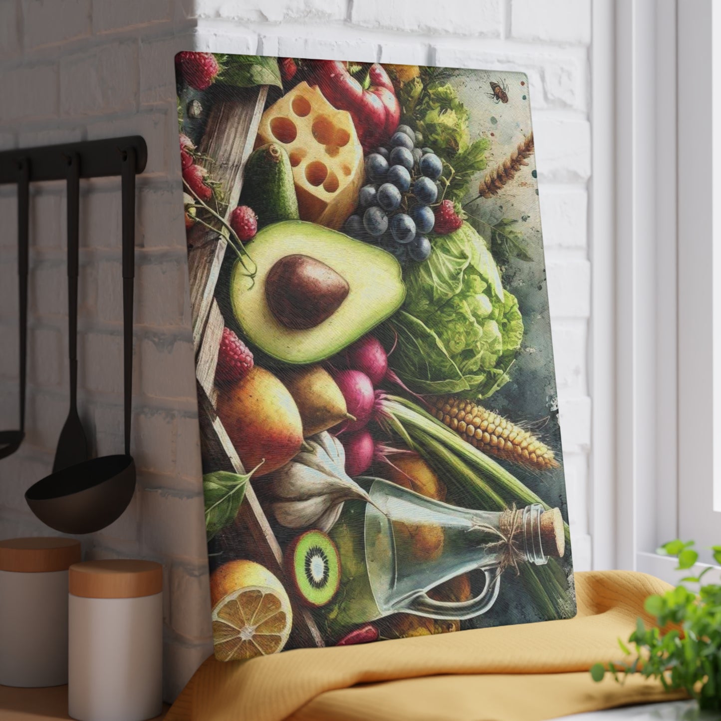 Tabla de cortar frutas y quesos, presentación elegante de alimentos, tabla de charcutería, bandeja de frutas, ideas para tablas de quesos, presentación en la cocina, comida para fiestas