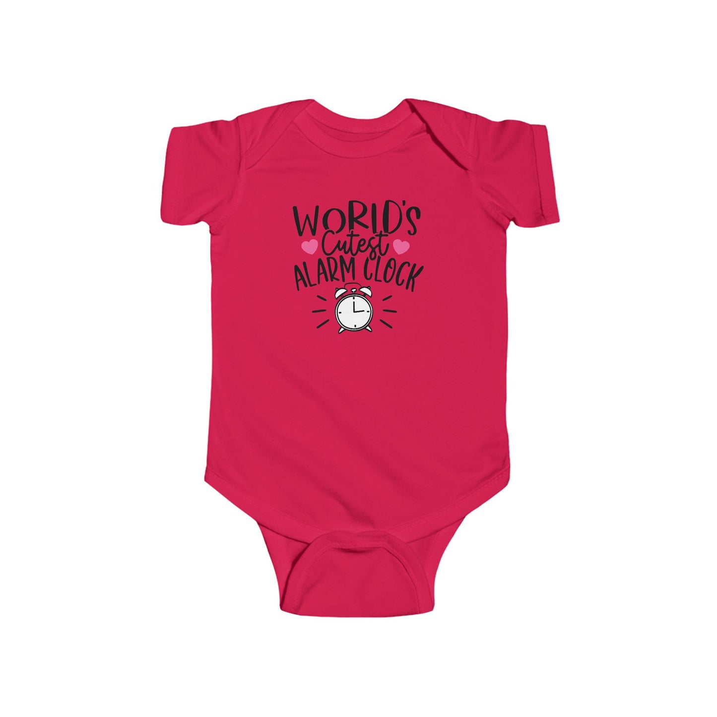 Pijama de bebé con el despertador más bonito del mundo | Divertido mono con diseño de reloj | Disponible en versión orgánica
