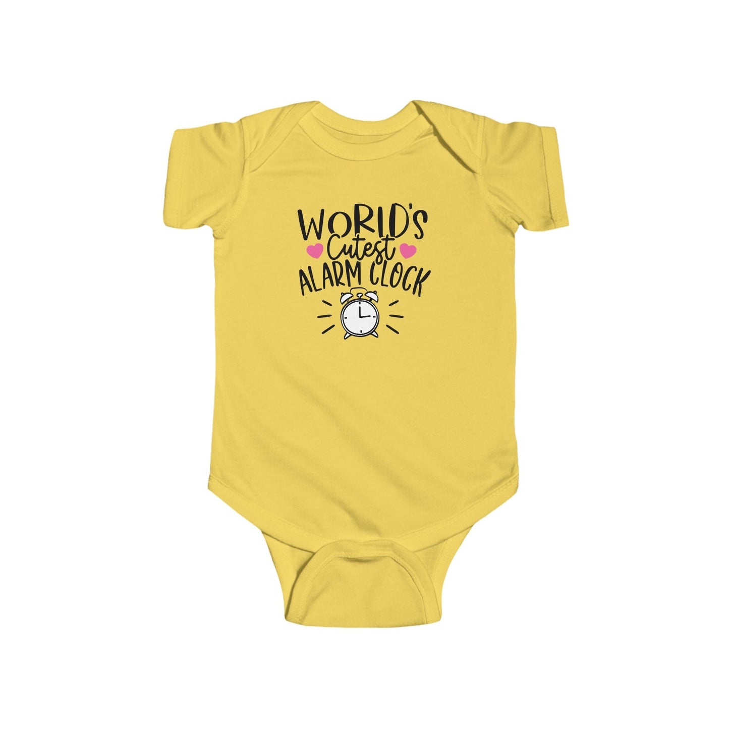 Pijama de bebé con el despertador más bonito del mundo | Divertido mono con diseño de reloj | Disponible en versión orgánica