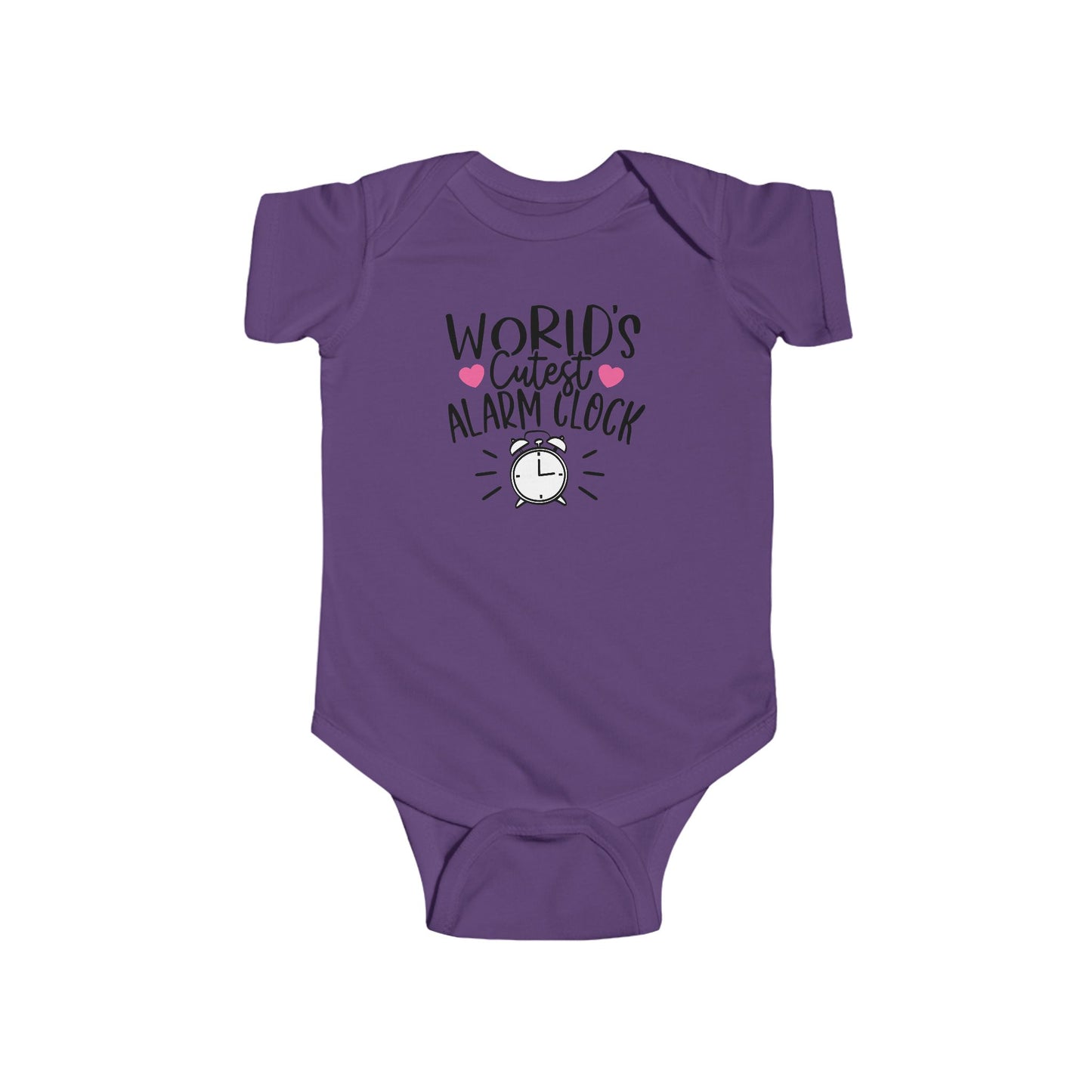 Pijama de bebé con el despertador más bonito del mundo | Divertido mono con diseño de reloj | Disponible en versión orgánica