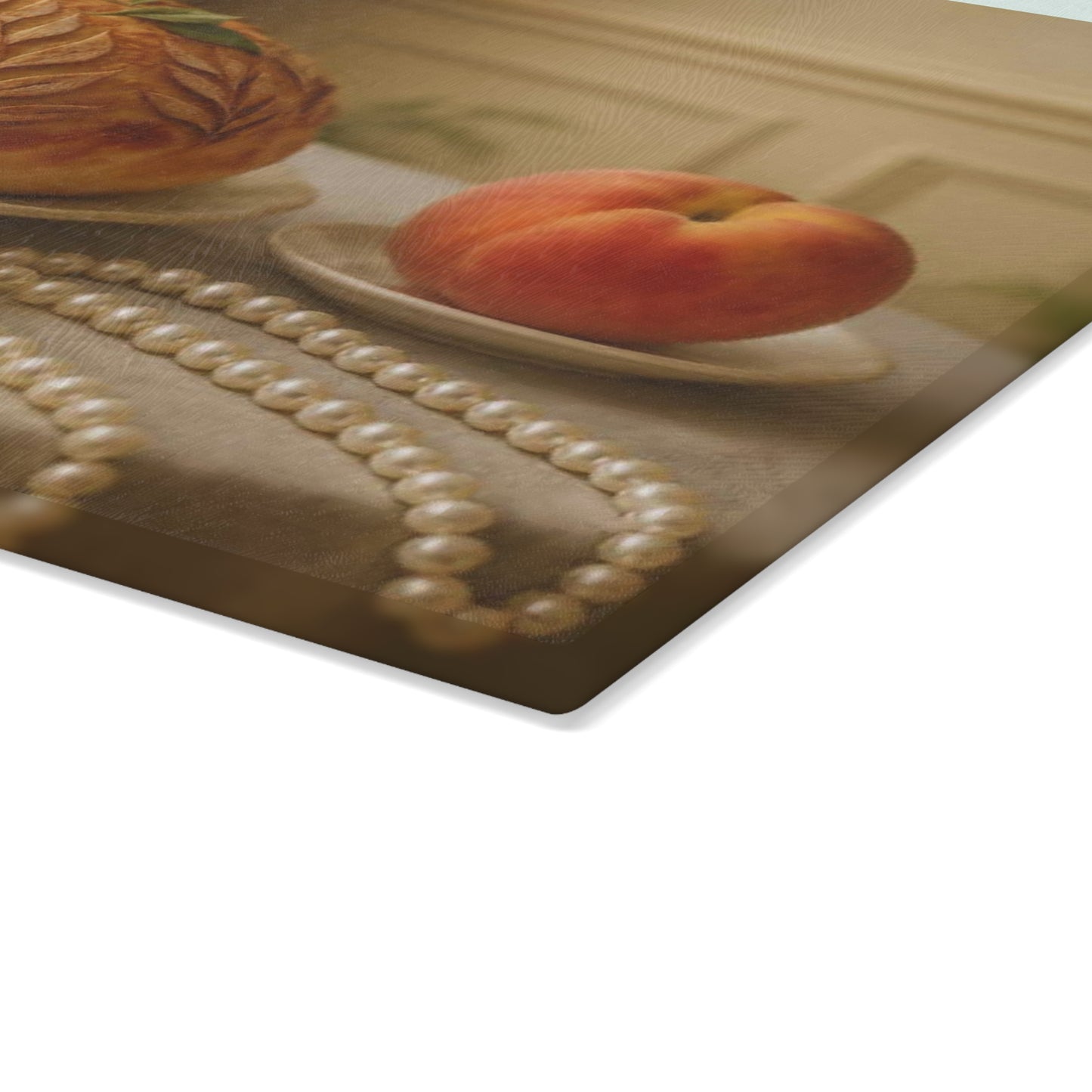 🍞 Ophelia Sourdough Bread – Vintage Bakery Art Tempered Glass Cutting Board