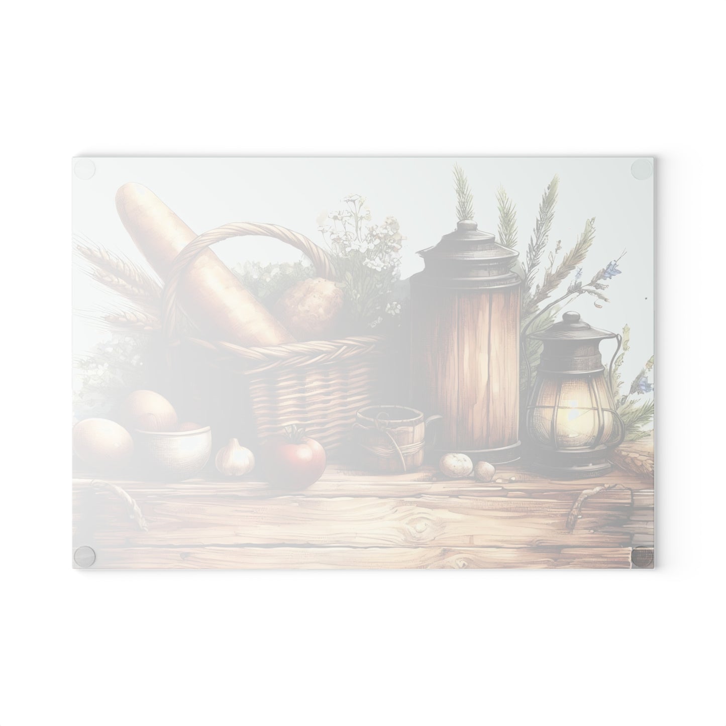 Tabla de cortar de vidrio, tabla de charcutería, tabla de cortar única, tabla de cortar de vidrio templado, regalo de inauguración de la casa, tabla de cortar personalizada