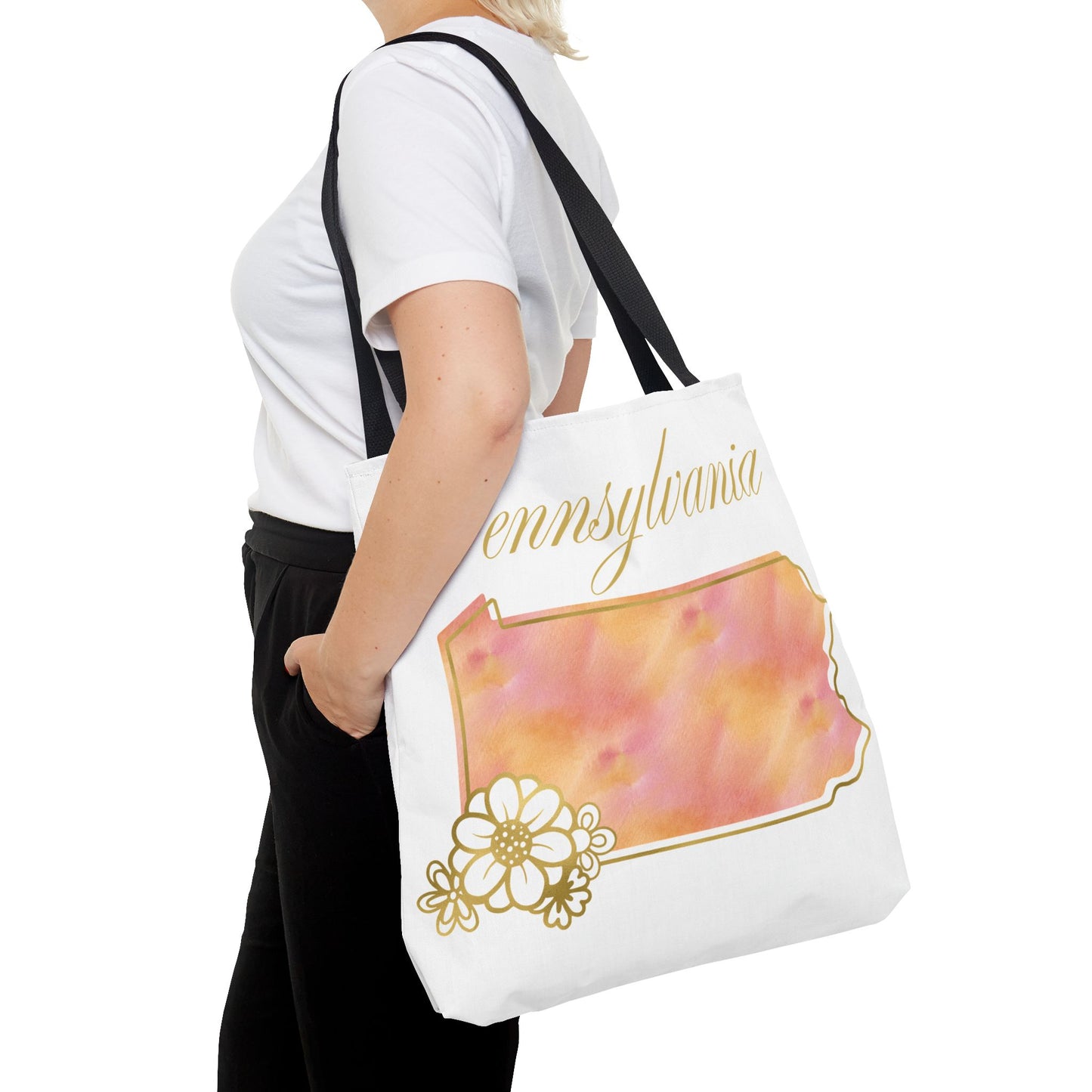 🌸 Pennsylvania State Floral Tote Bag – Elegant, Practical & Historic Charm 👜