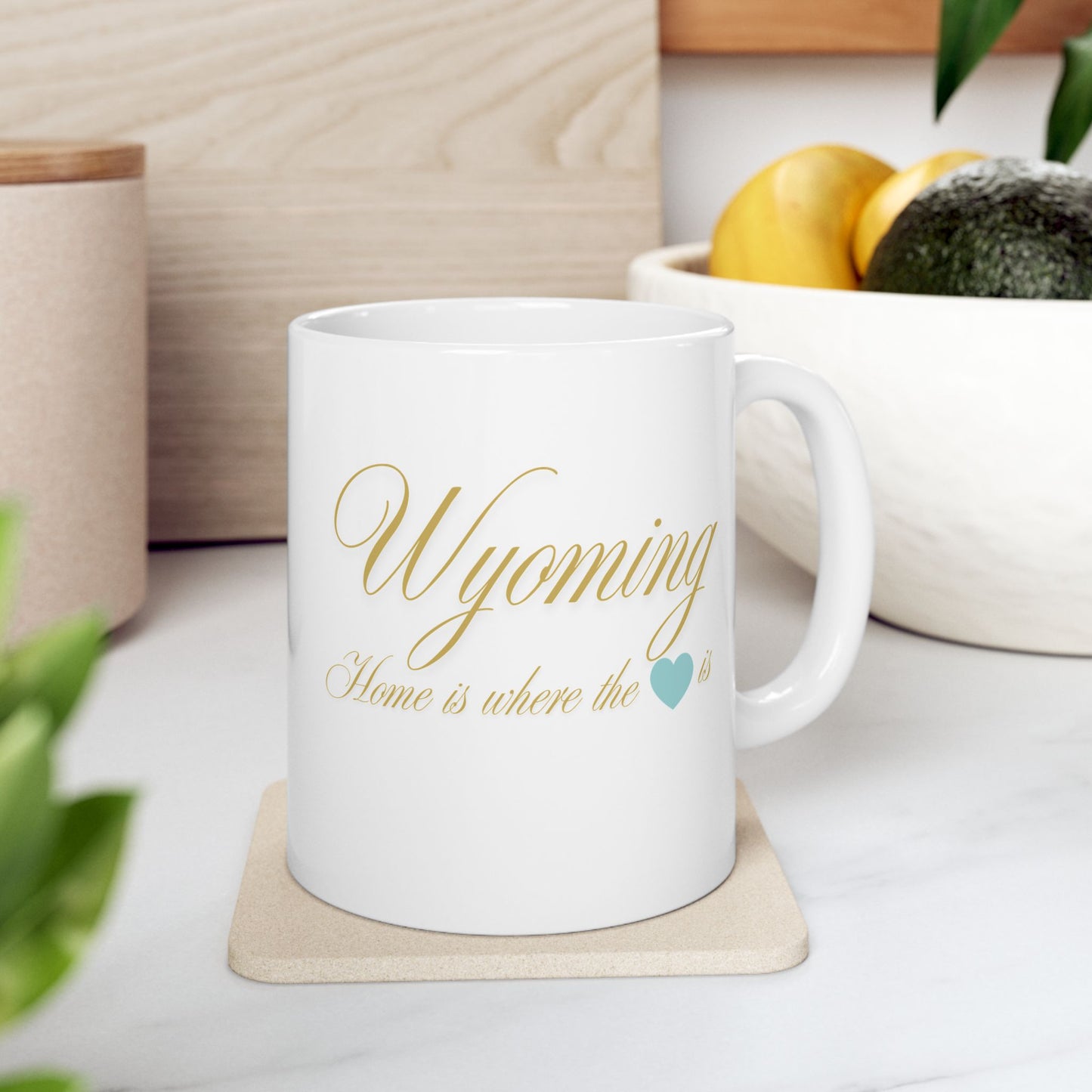 ☕ Home is Where the ❤️ Is – Wyoming Mug – Western Skies & Warm Sips 🤠
