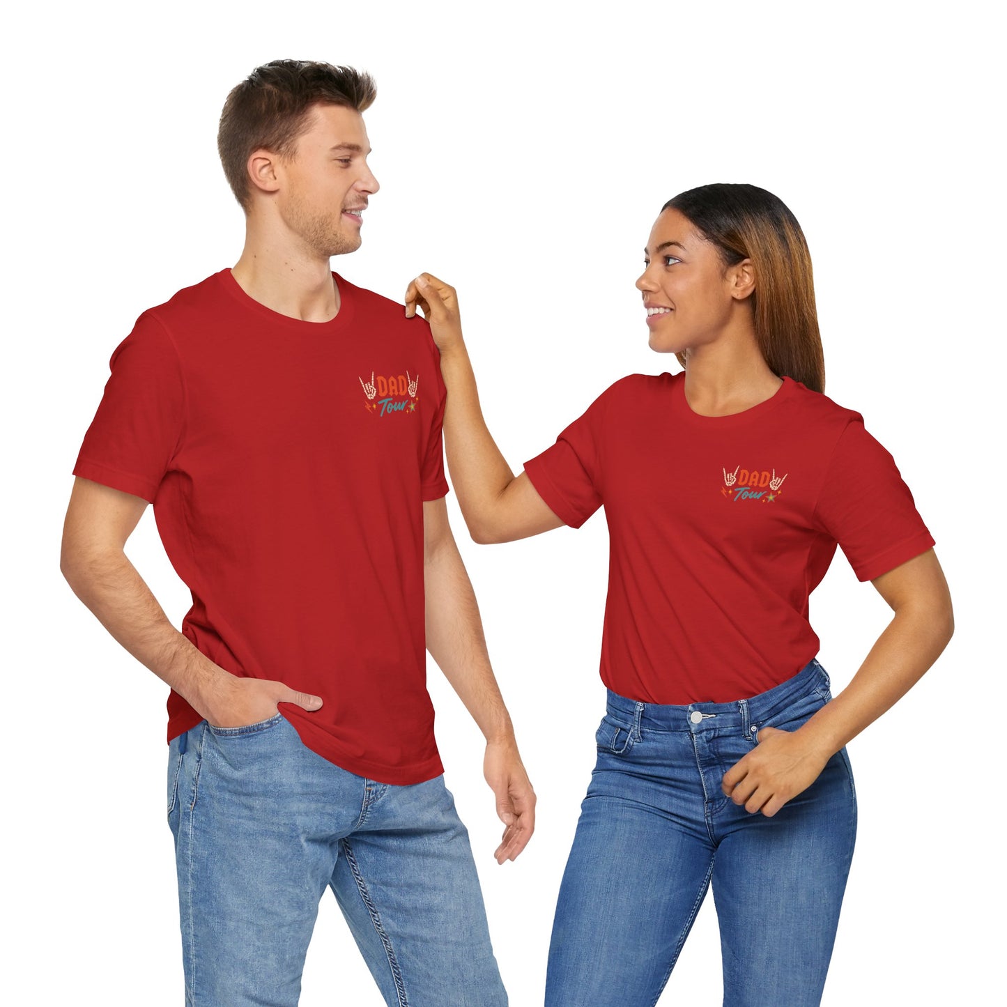 🎤 DAD TOUR – Camiseta divertida para papá inspirada en un concierto