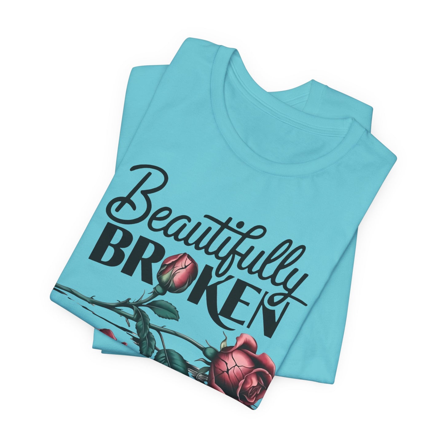 Camiseta Rosa “Beautifully Broken”: una camiseta empoderante con una elegancia suave