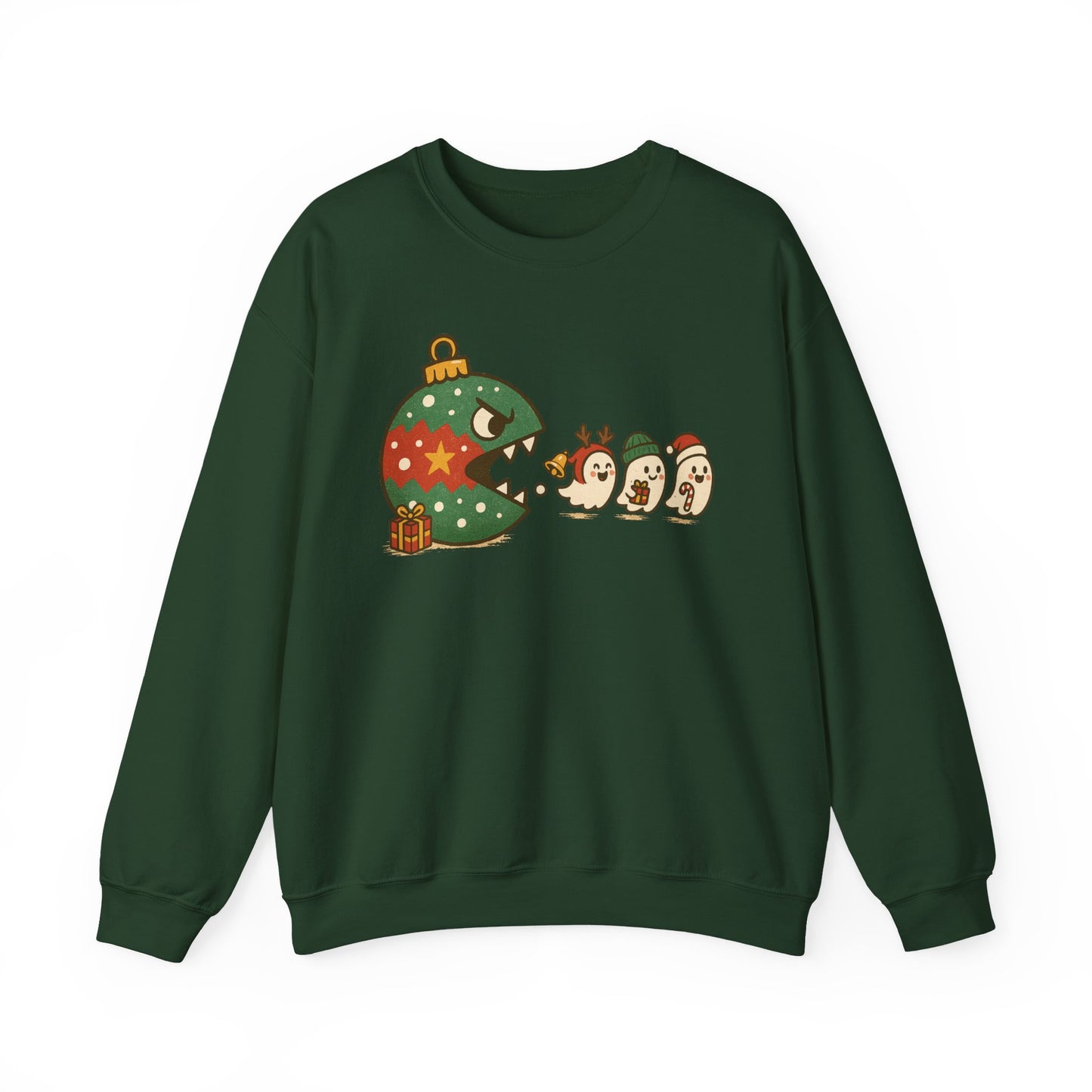 👻🎄 Chompmas Ghost Sweatshirt – Festive, Funny & Cozy 🎁✨
