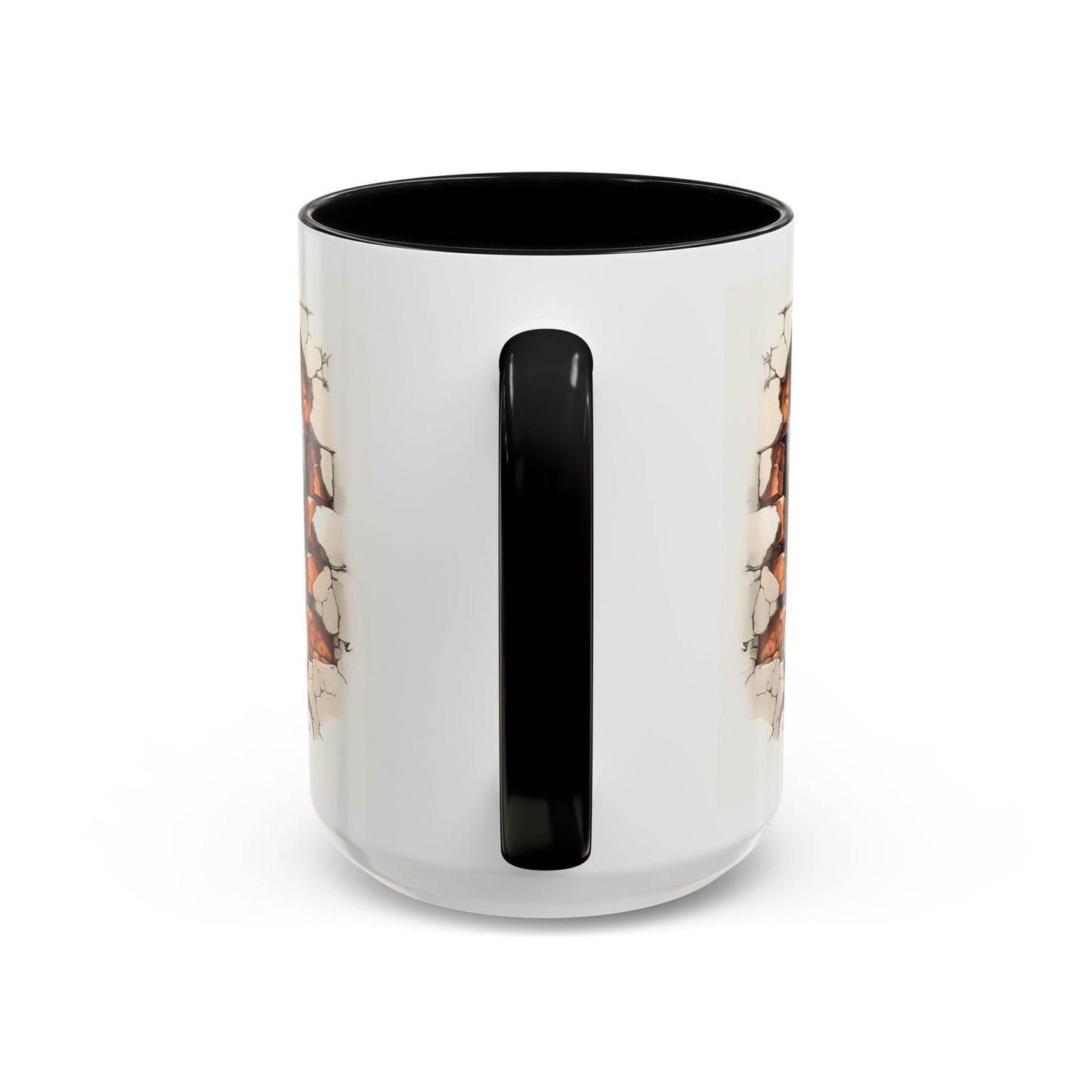 🐾☕ Australian Shepherd Puppy Peek Accent Mug – Blue-Eyed Beauty Dog Lover Gift ✨💙