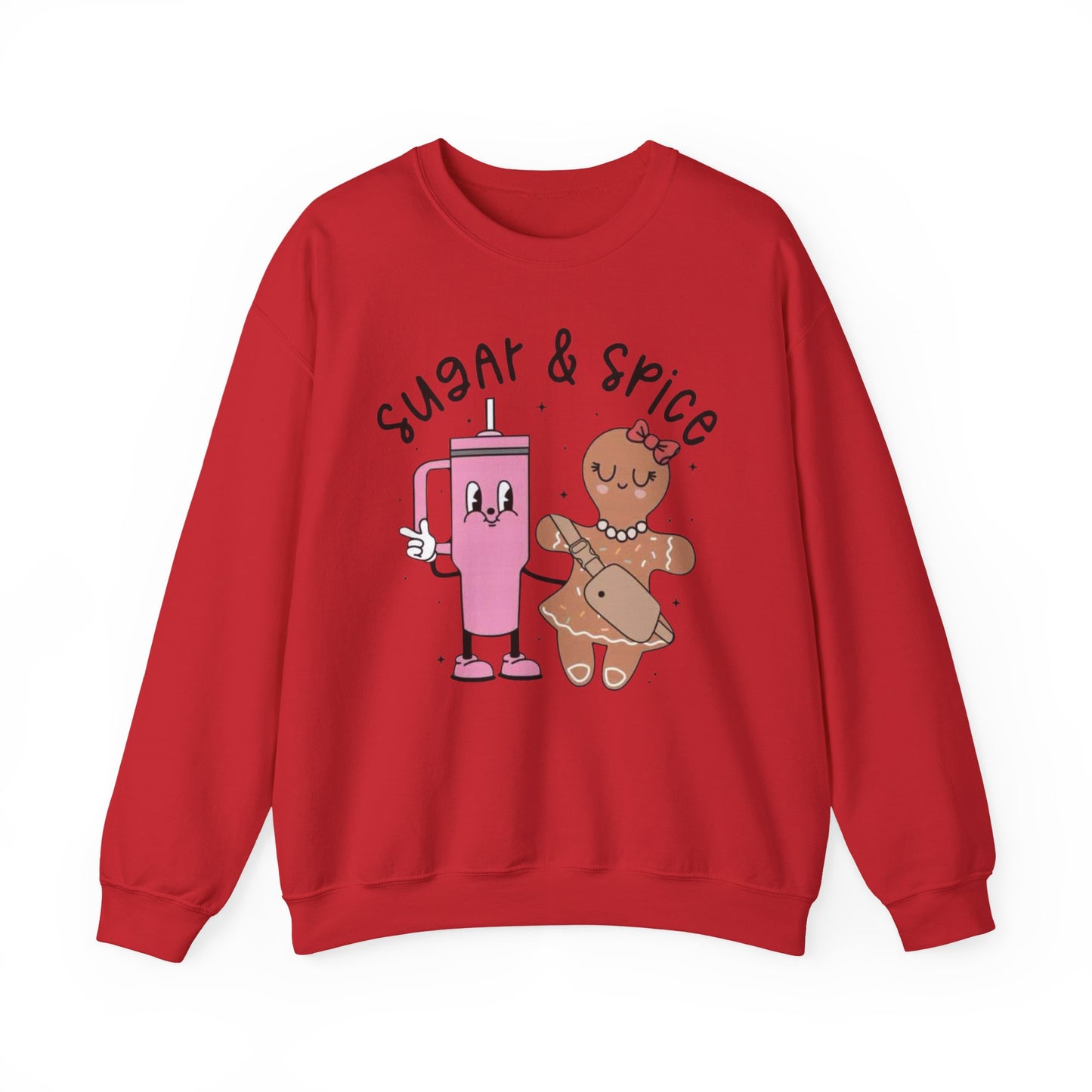 🍬✨ Sugar & Spice Sweatshirt – Sweet Gingerbread & Cozy Vibes 🎄☕