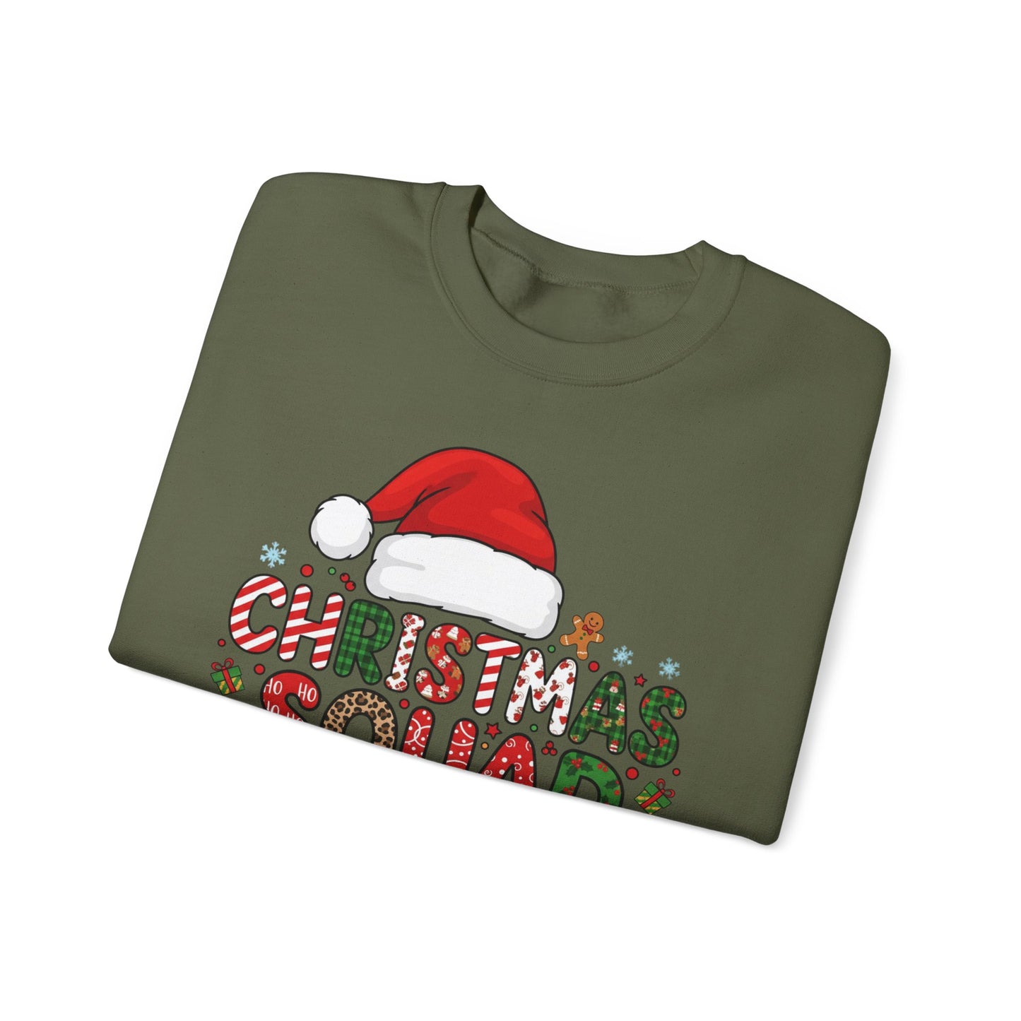 🎅✨ Christmas Squad Sweatshirt – Festive Cheer for the Whole Crew 🎄🎁