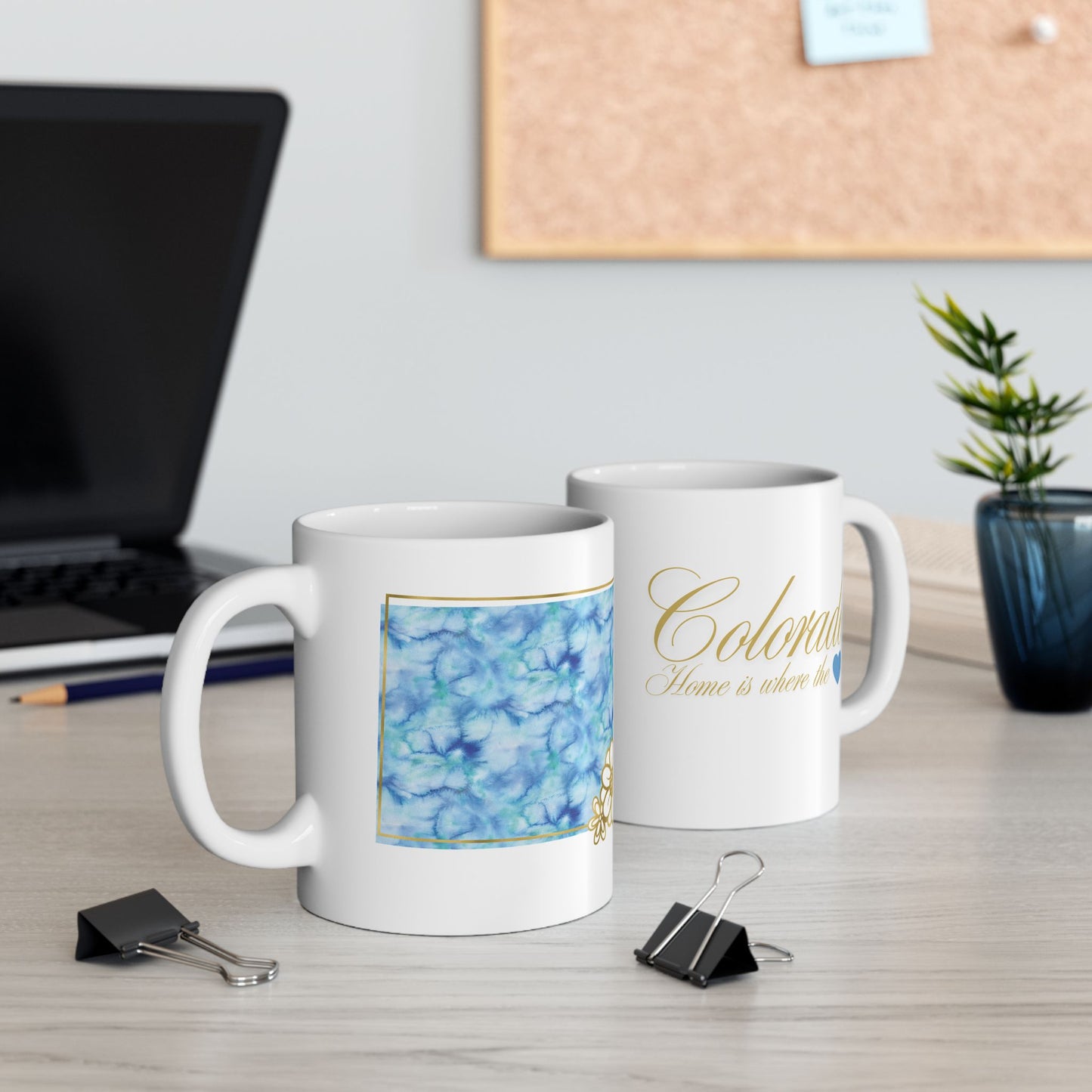 ☕ Home is Where the ❤️ Is – Colorado Mug – Mountain Views & Cozy Brews 🏔️