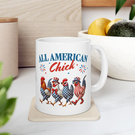 Taza USA All American Chick – 4 de julio