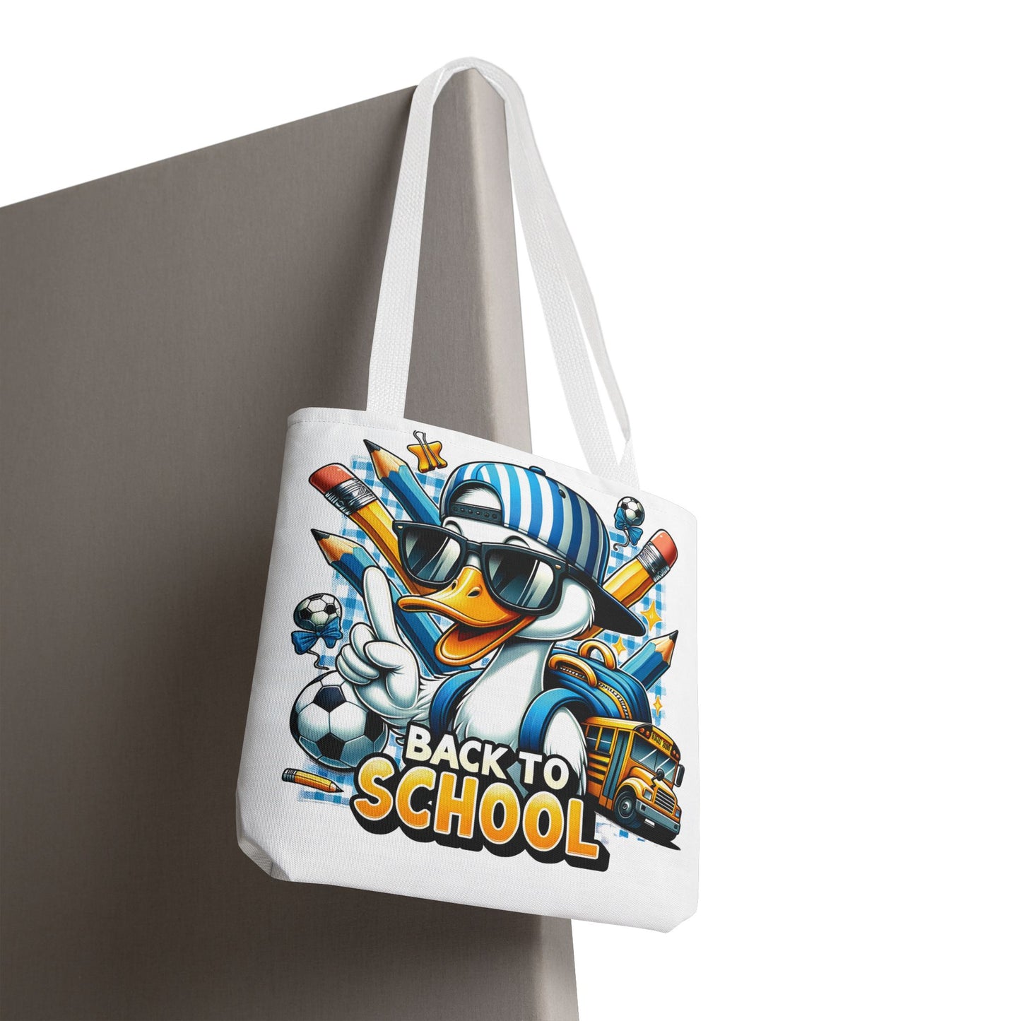 🦆 Cool Duck Back to School Tote – Waddle into the School Year in Style 🏫