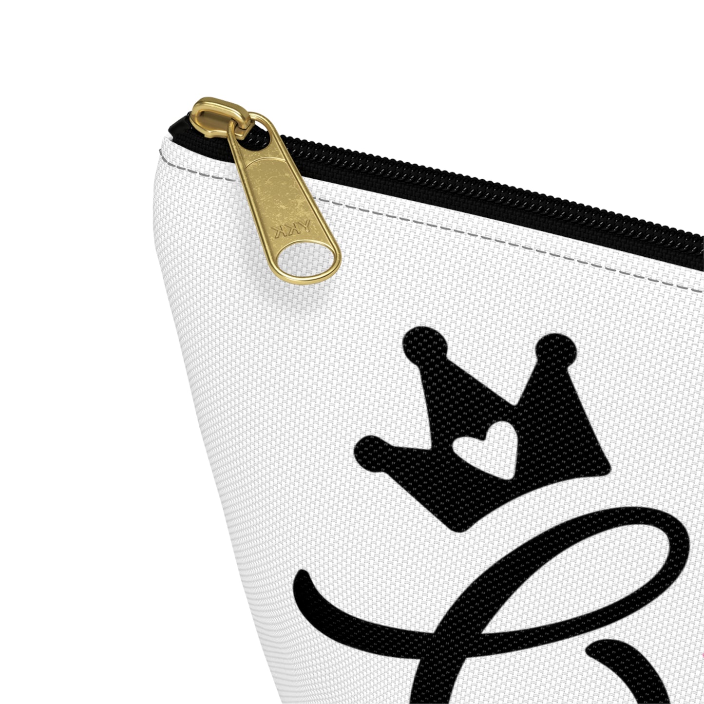 Accessory Pouch – "Makeup Queen" Pink Makeup Bag