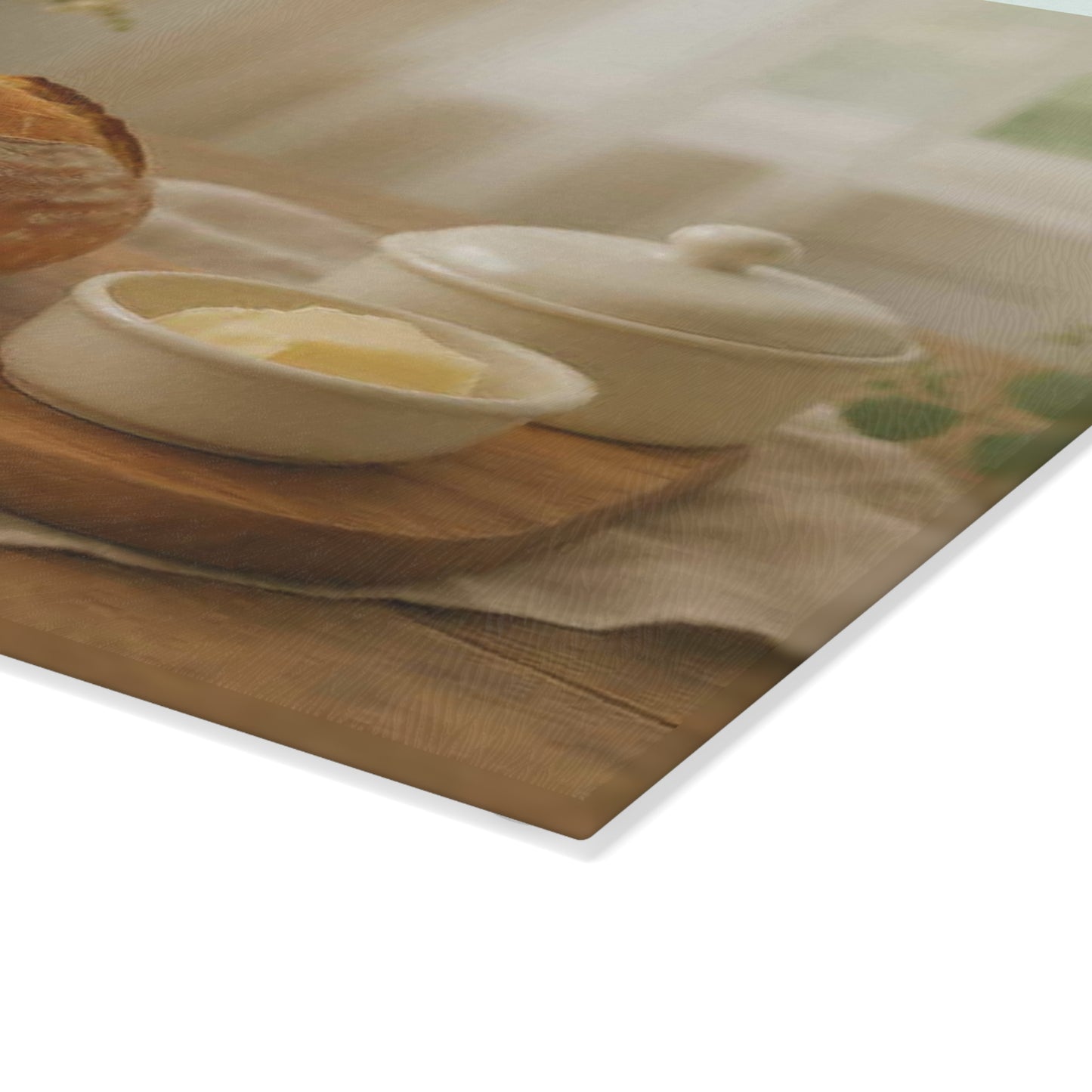 🍞Sourdough – Rustic Artisan Bread Tempered Glass Cutting Board