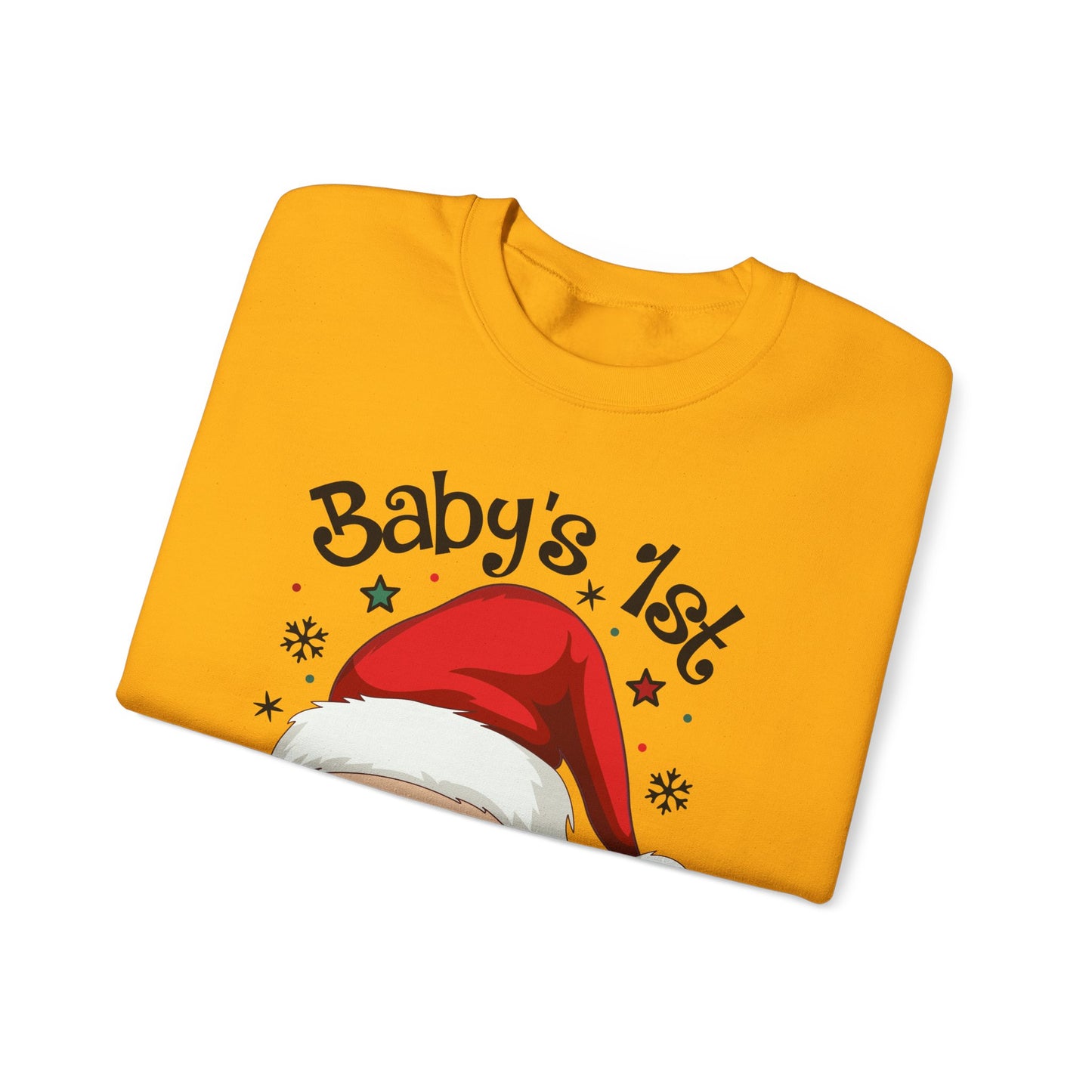 🎅🌲 Santa Baby Christmas Sweatshirt – Adorable Holiday Crewneck