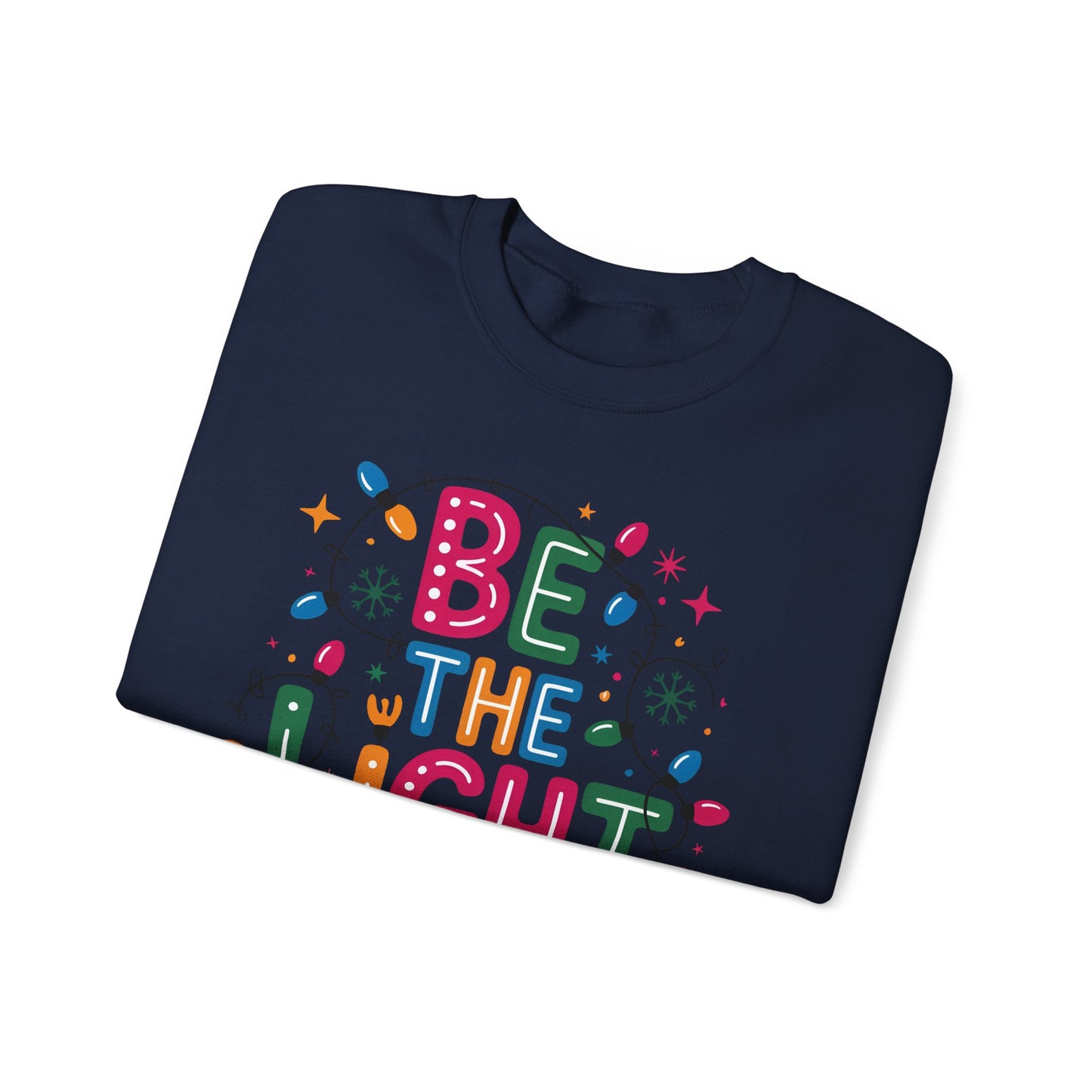 ✨🕯️ Be The Light – Matthew 5:14 Sweatshirt 🌟🎄