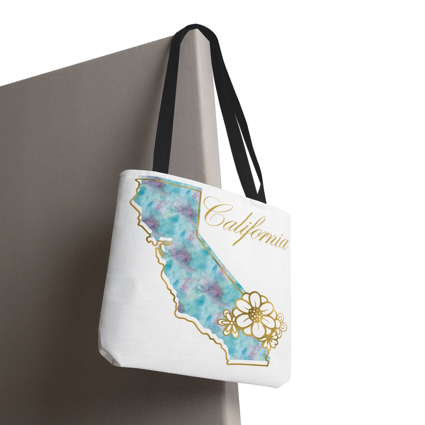 🌸 California State Floral Tote Bag – Elegant, Artistic & Practical 👜