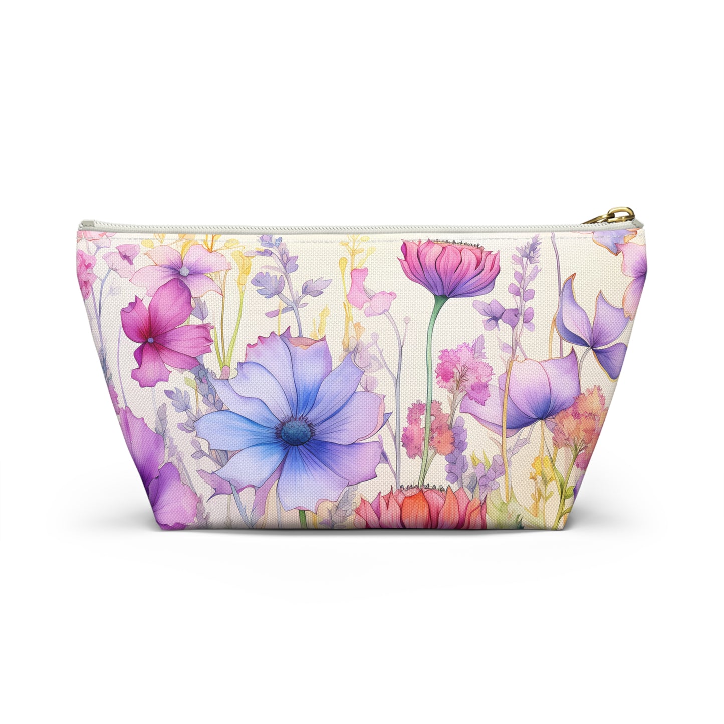 Accessory Pouch – Floral Garden Makeup Bag