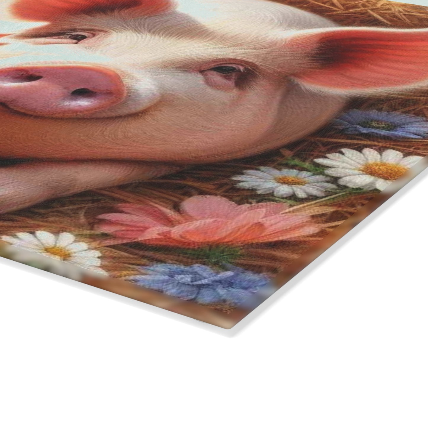 Tabla de cortar de cerdo, amantes de los animales, decoración de granja, accesorios de cocina, regalo único, tabla de charcutería, tabla de cortar personalizada, cocinas de cerdo