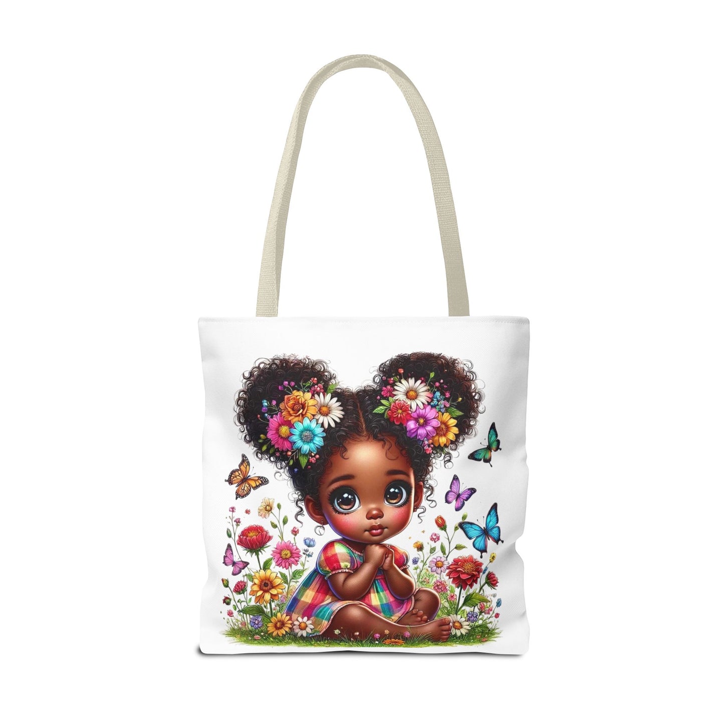 🌸 Niña de las Flores – Bolso de mano adorable y colorido para todas las edades 🌼