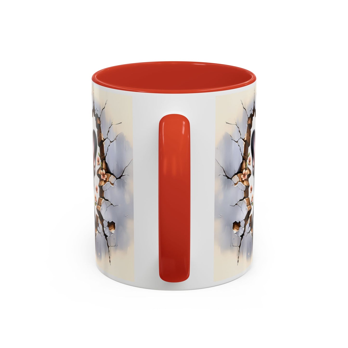 🐾☕ Black French Bulldog Puppy Accent Mug – Cute Breakthrough Pup Design ✨