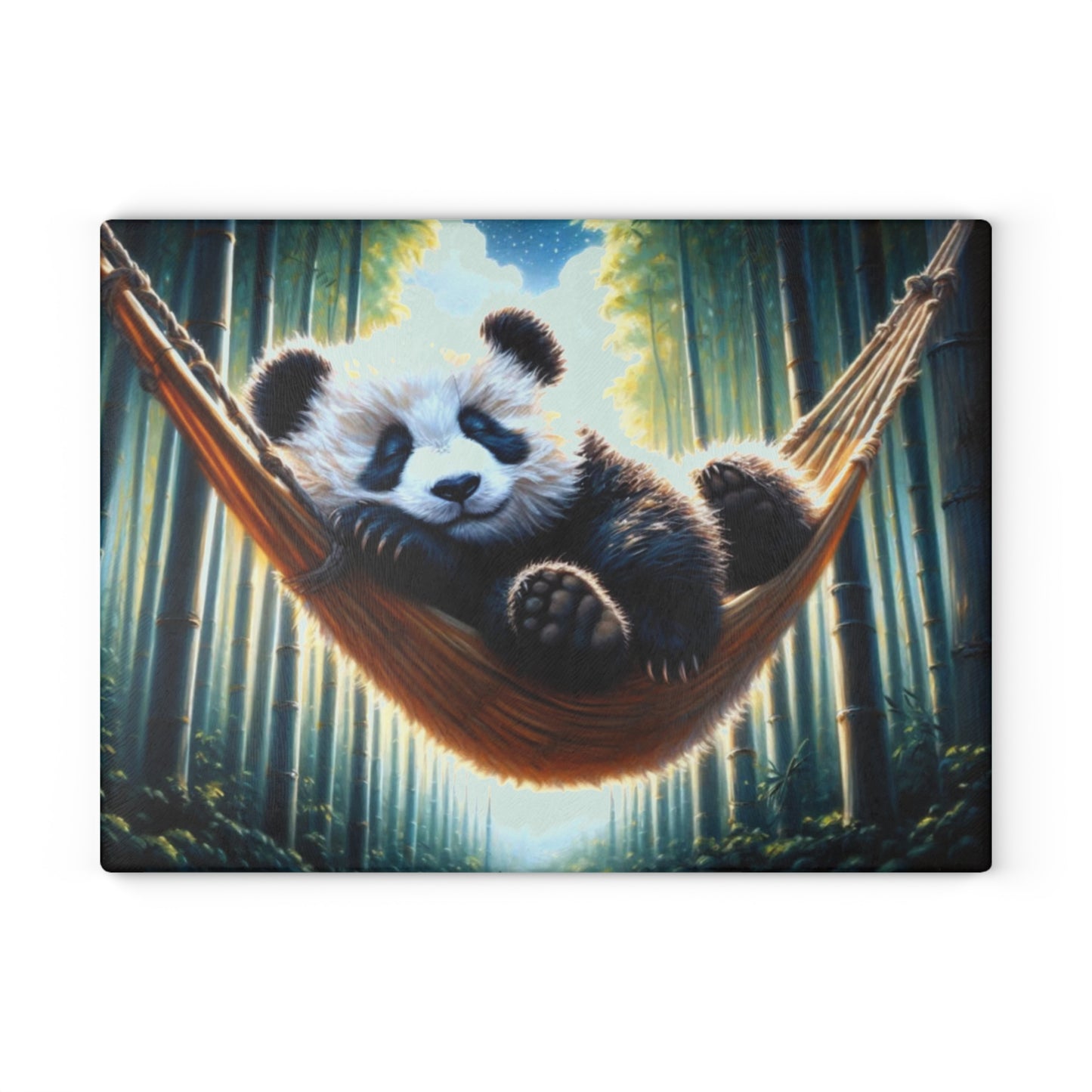 🐼 Relaxing Panda Cutting Board – Tranquil Forest Vibes with Adorable Charm