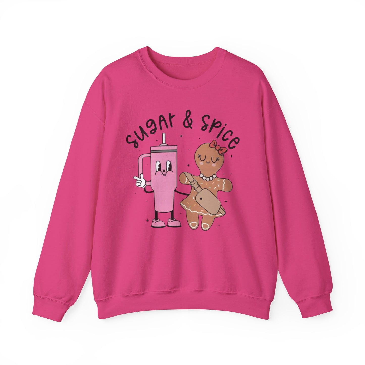 🍬✨ Sugar & Spice Sweatshirt – Sweet Gingerbread & Cozy Vibes 🎄☕