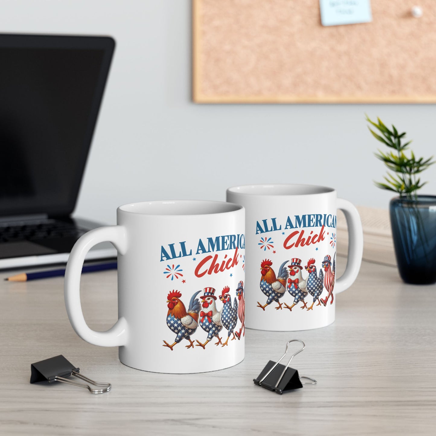 USA All American Chick – 4th of July Mug