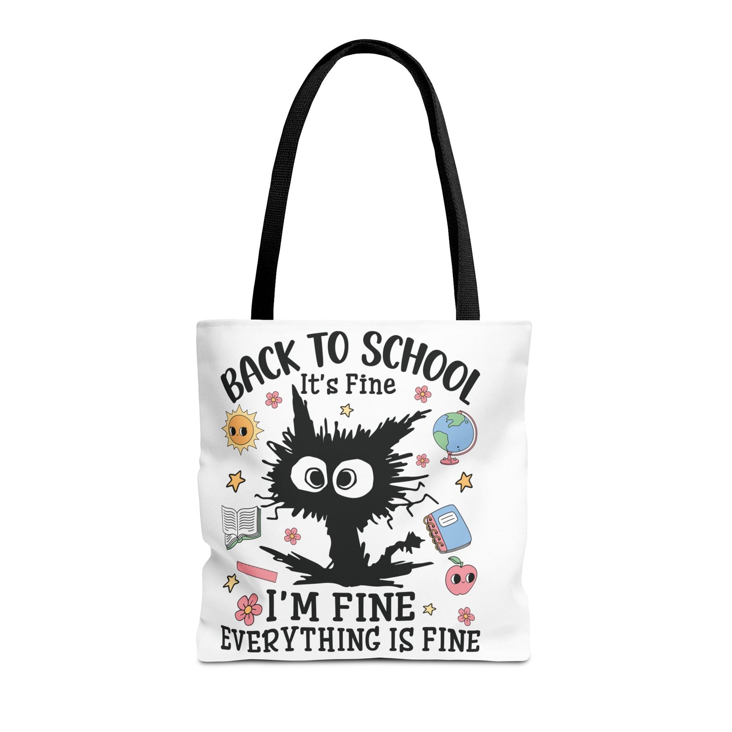 👀 I See Smart People Tote – Kawaii School Vibes with a Clever Twist 🍎