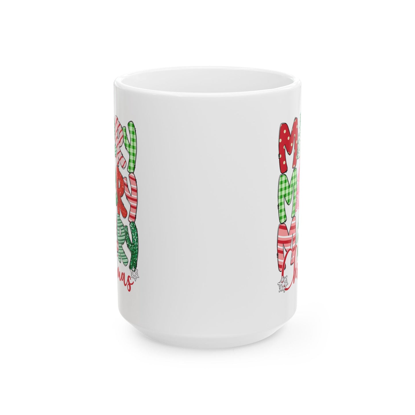 🎄 Merry Merry Merry Christmas Mug – Festive Cheer in Every Sip 🎅