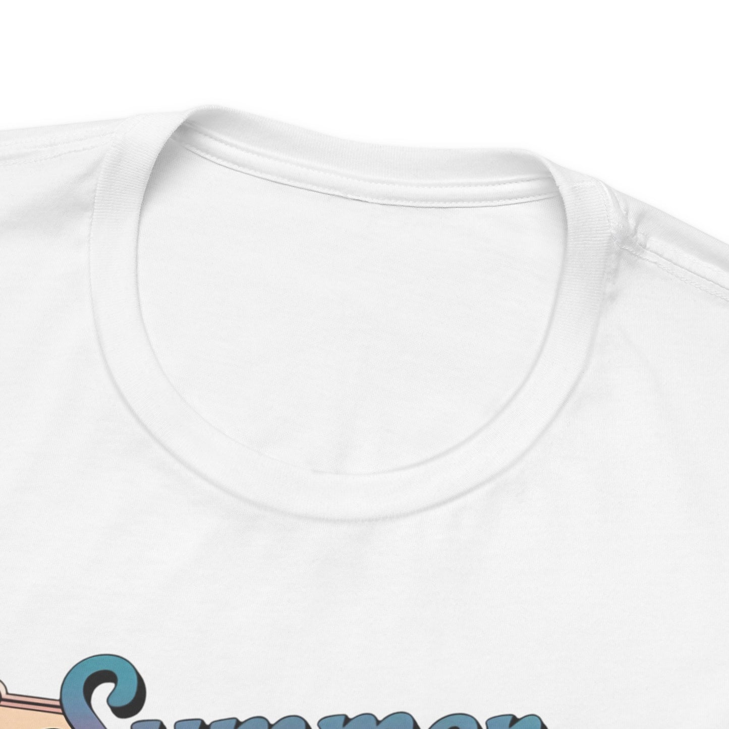 ☀️ Camiseta Summer Vibes – Ola playera vibrante, hibisco y palmeras | Camiseta gráfica para mujer