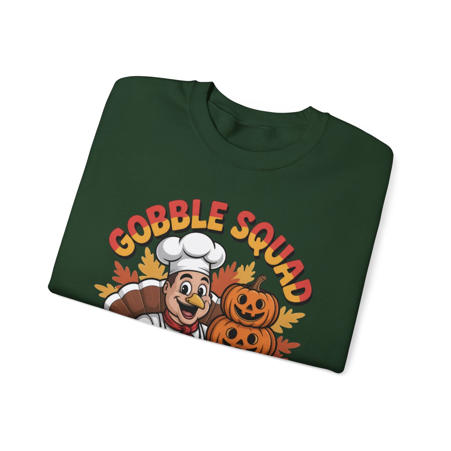 🦃🍂 Gobble Squad Thanksgiving Sweatshirt – Fun Fall Vibes for the Season