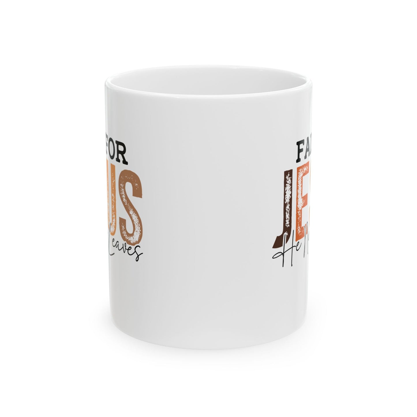 🍂✝️ Fall for Jesus Mug – Faith & Autumn Coffee Cup ☕🍁