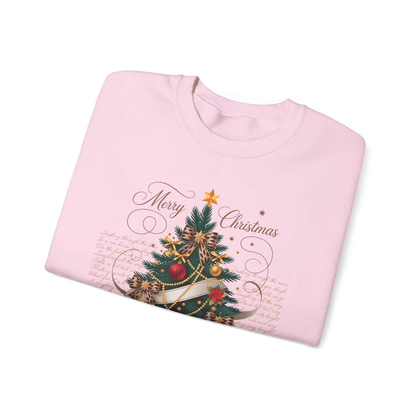 🎄✨ Merry Christmas Tree Sweatshirt – Classic Festive Elegance for 2025 ✨🎅