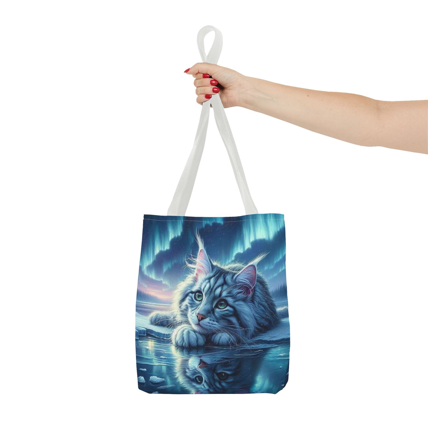 Bolso de mano Majestic Maine Coon Cat: duradero, elegante y reutilizable, ideal para amantes de los gatos, dueños de mascotas, para ir de compras, leer libros y para uso diario.