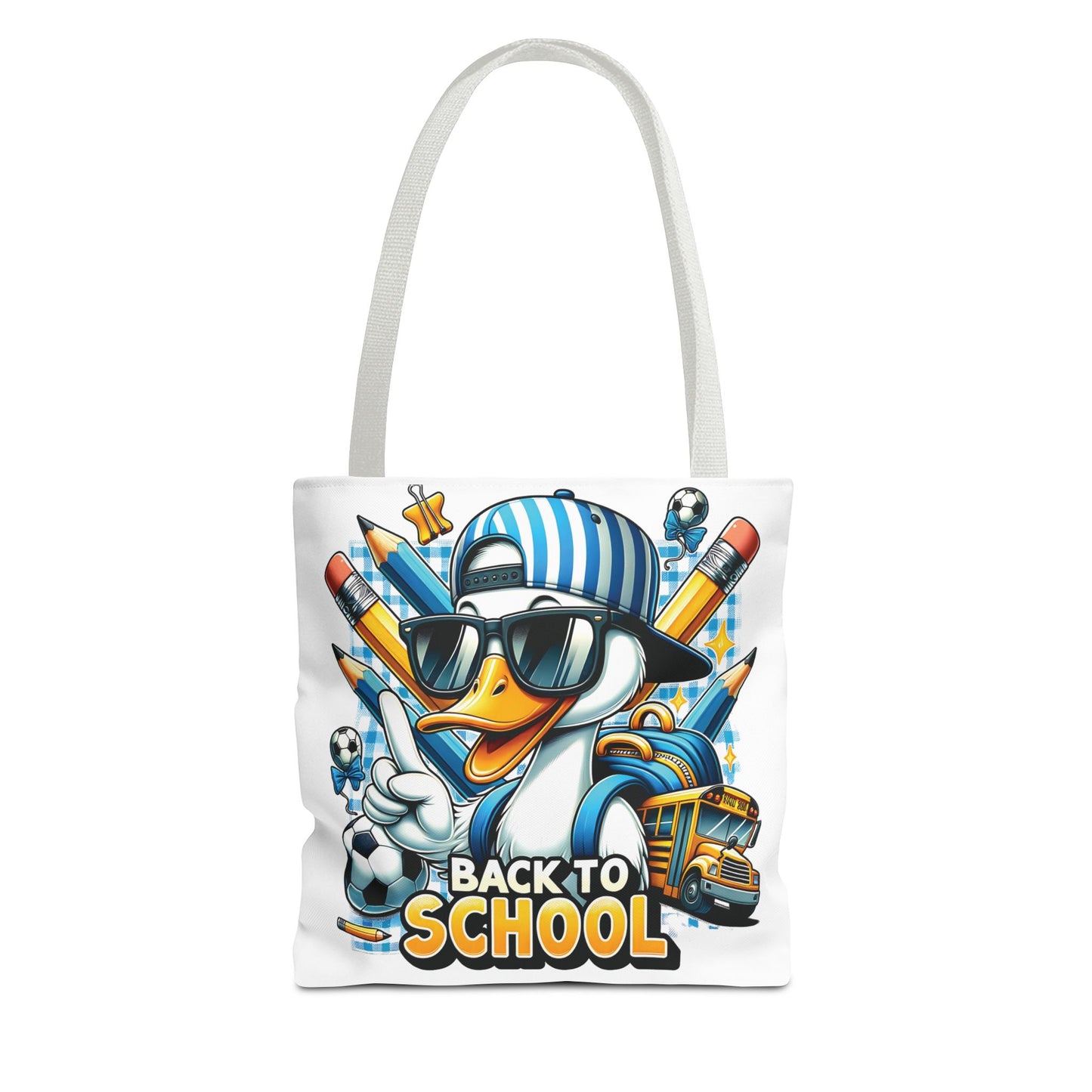 🦆 Cool Duck Back to School Tote – Waddle into the School Year in Style 🏫
