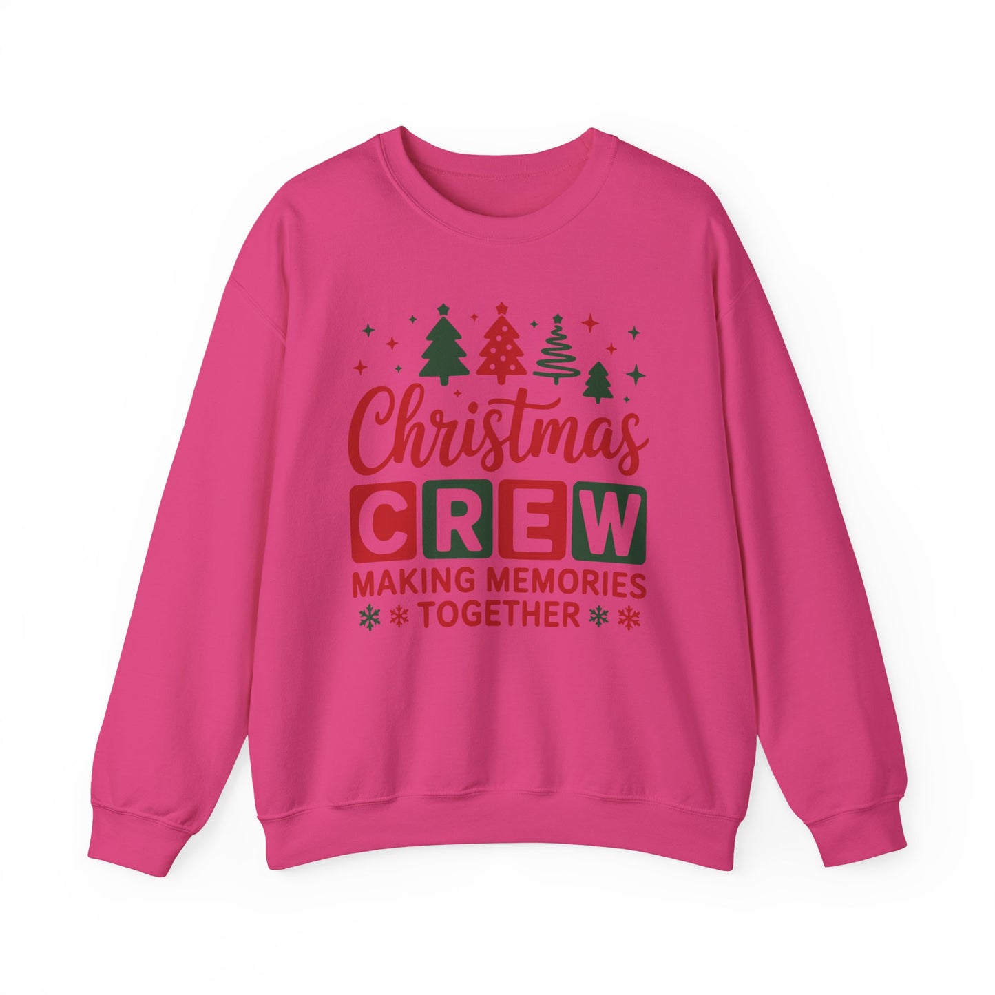 🎄✨ Christmas Crew Sweatshirt – Matching Holiday Outfit for Festive Fun