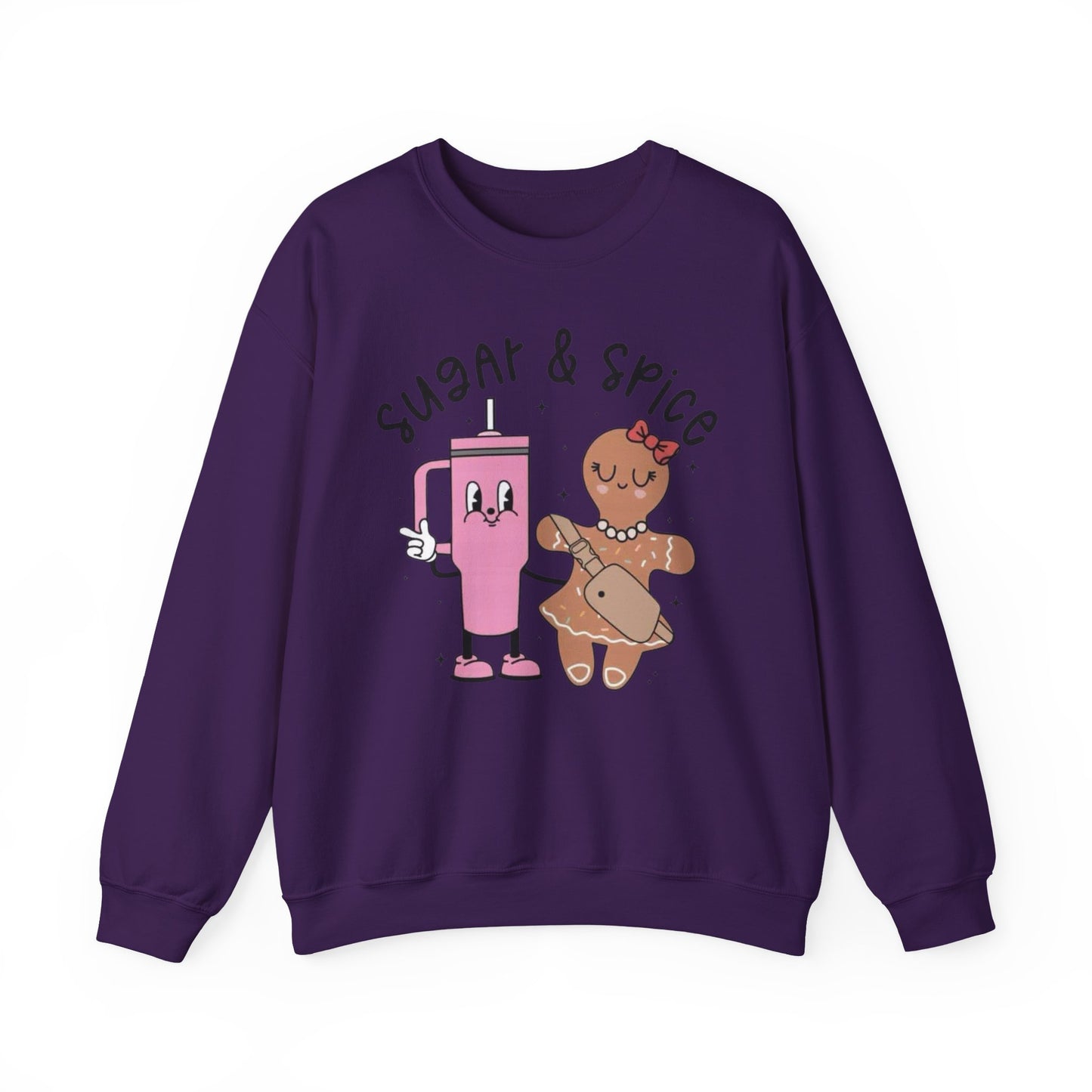 🍬✨ Sugar & Spice Sweatshirt – Sweet Gingerbread & Cozy Vibes 🎄☕