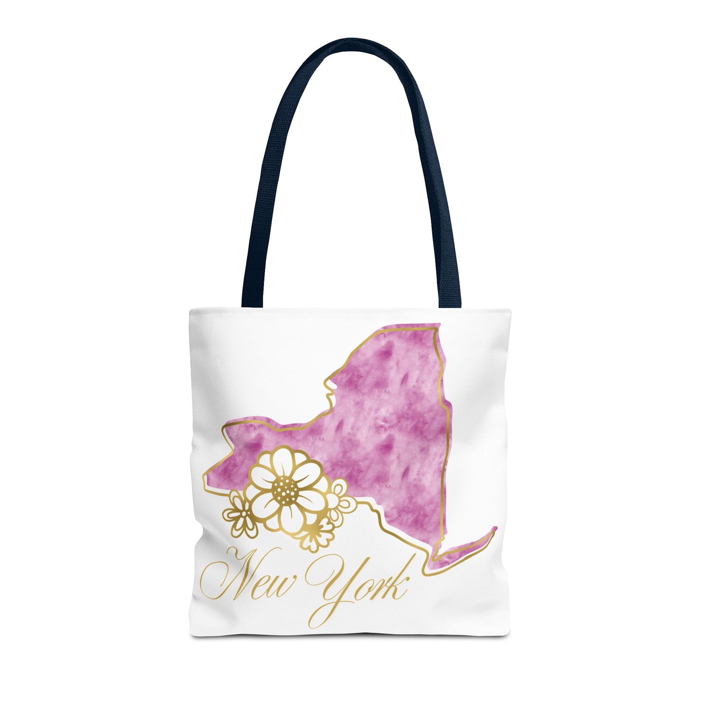 🗽 New York State Floral Tote Bag – Chic, Practical & City Charm 🌸