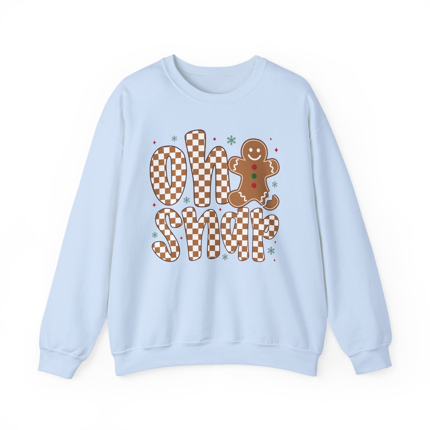 🍪✨ Oh Snap Gingerbread Crewneck – Cozy Pun for Cookie Lovers 🎄😄