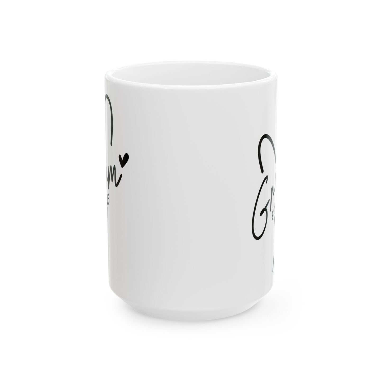 Taza de café para novios (EST. 2025): regalo personalizado para el futuro esposo
