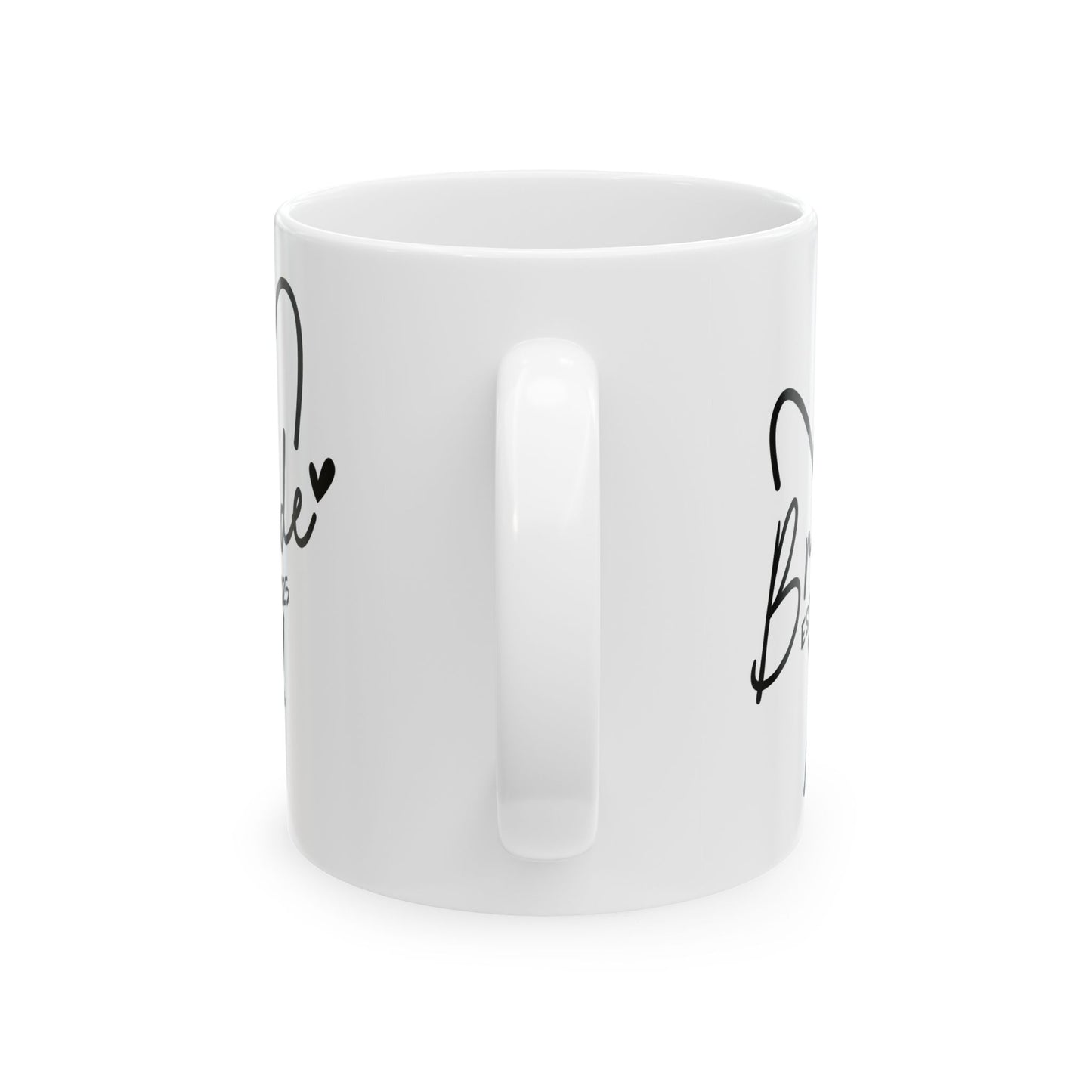 Taza de café para novias (EST. 2025): regalo de boda personalizado para la futura esposa