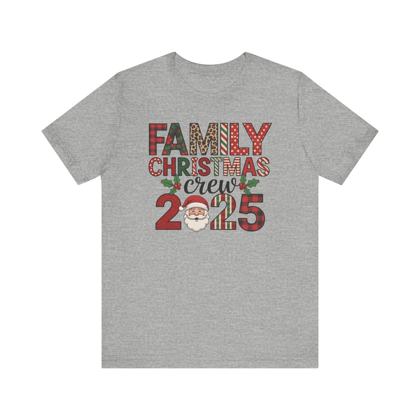 🎅 Family Christmas Crew 2025 T-Shirt – Matching Holiday Santa Tee 🌲✨
