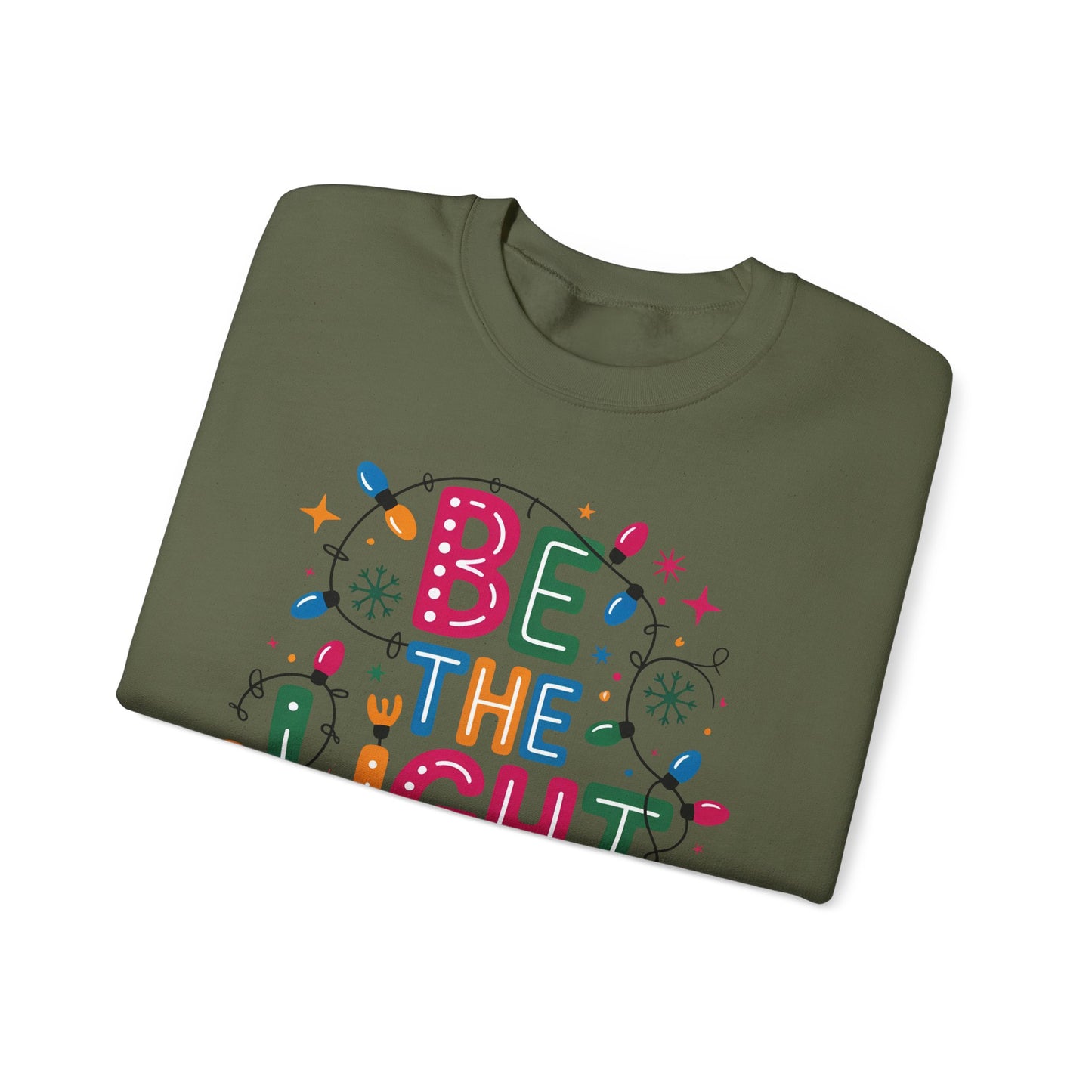 ✨🕯️ Be The Light – Matthew 5:14 Sweatshirt 🌟🎄