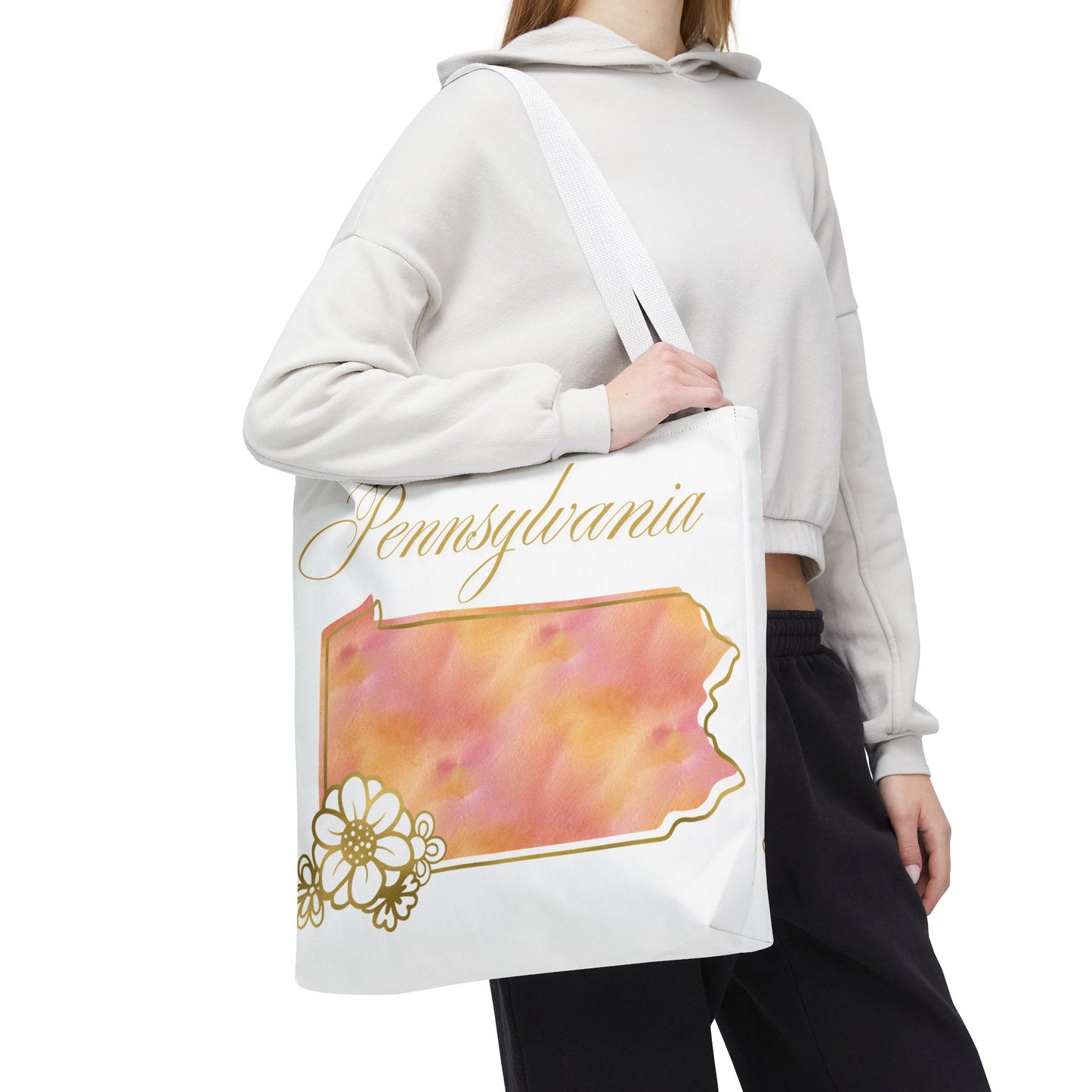 🌸 Pennsylvania State Floral Tote Bag – Elegant, Practical & Historic Charm 👜