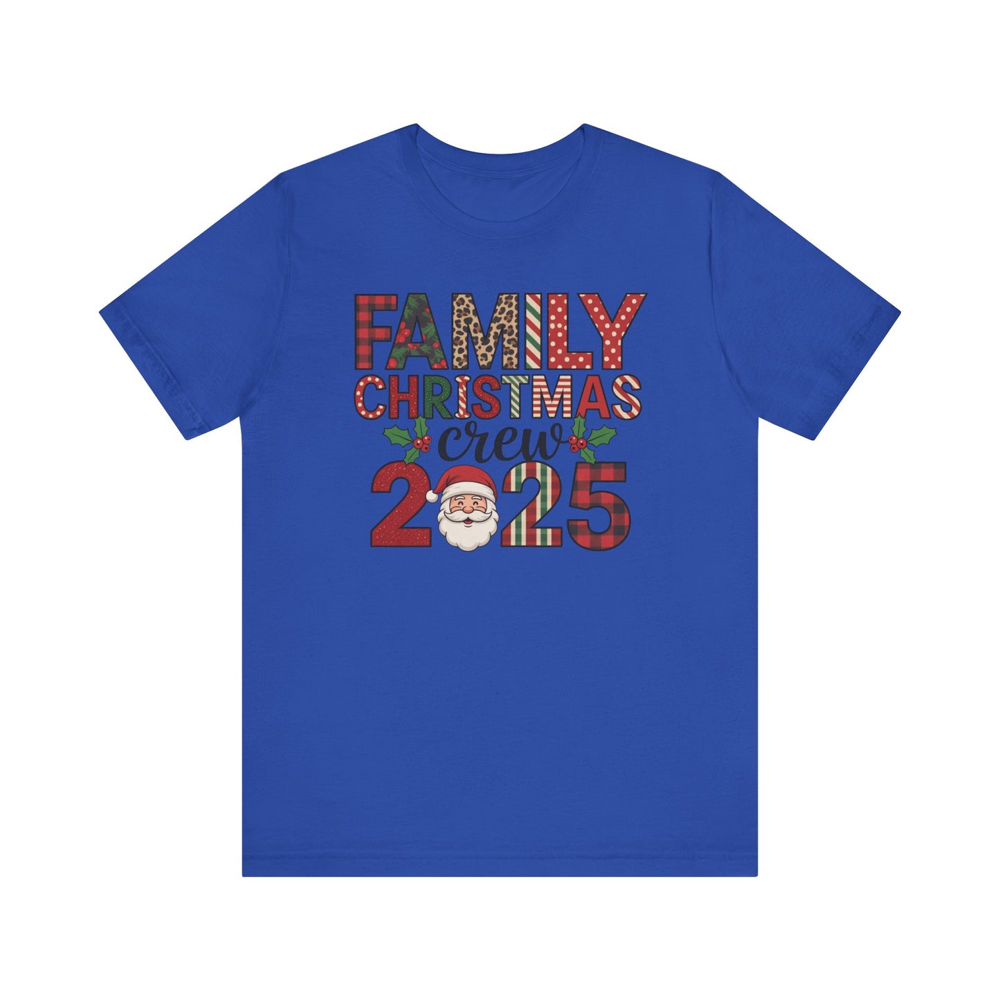 🎅 Family Christmas Crew 2025 T-Shirt – Matching Holiday Santa Tee 🌲✨